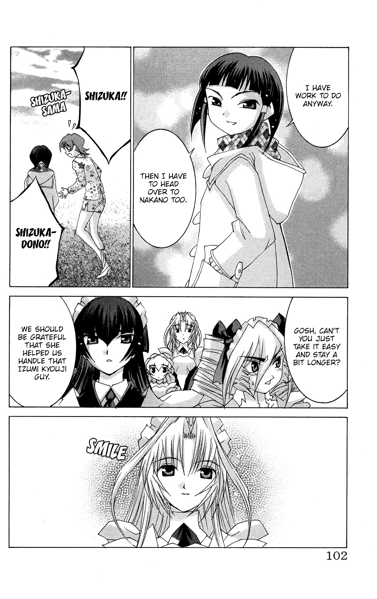 Hanaukyo Maid Tai Chapter 51 page 8 - Chapter 51: Mariel's Happiness