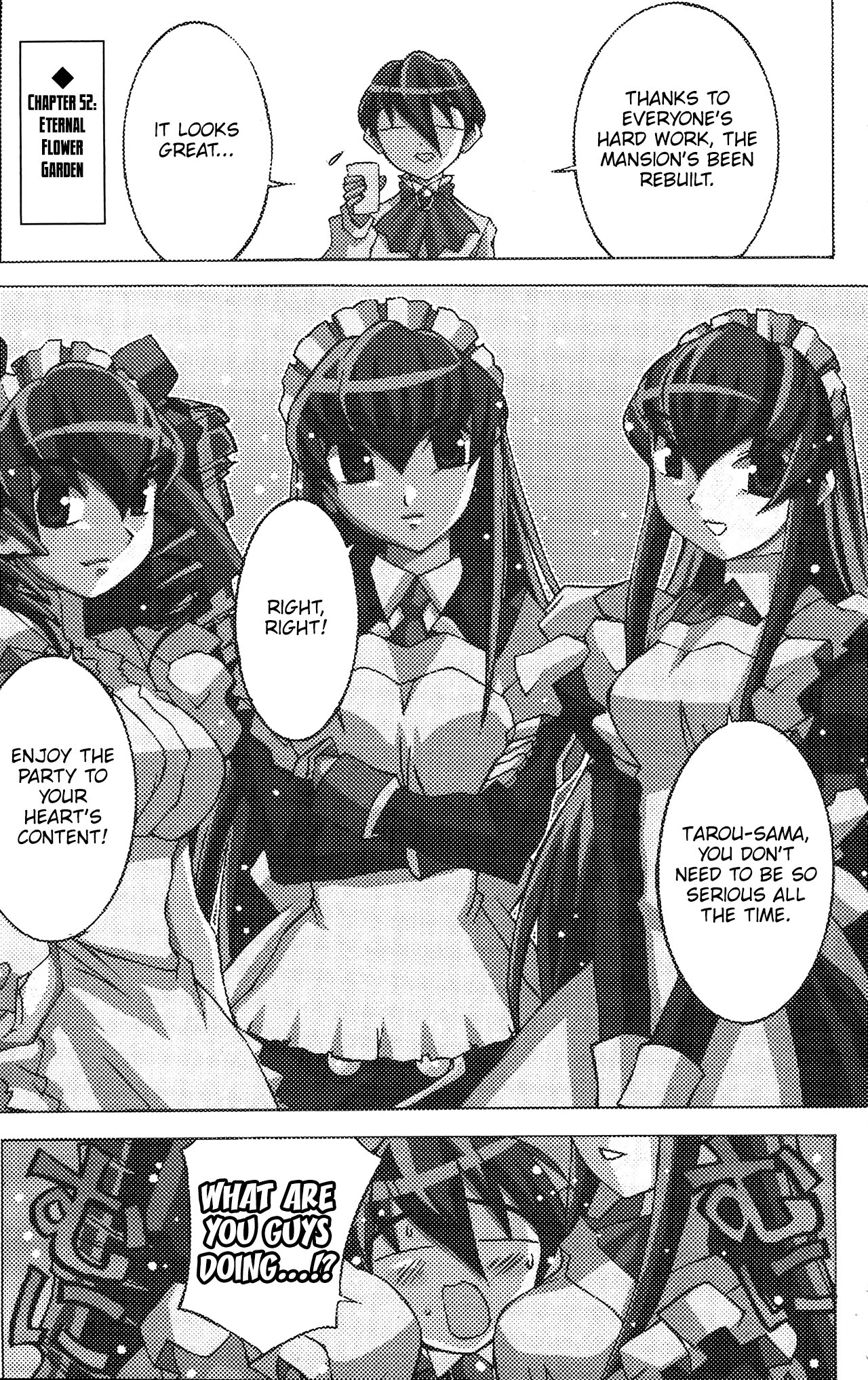 Hanaukyo Maid Tai Chapter 52 page 2 - Chapter 52: Eternal Flower Garden