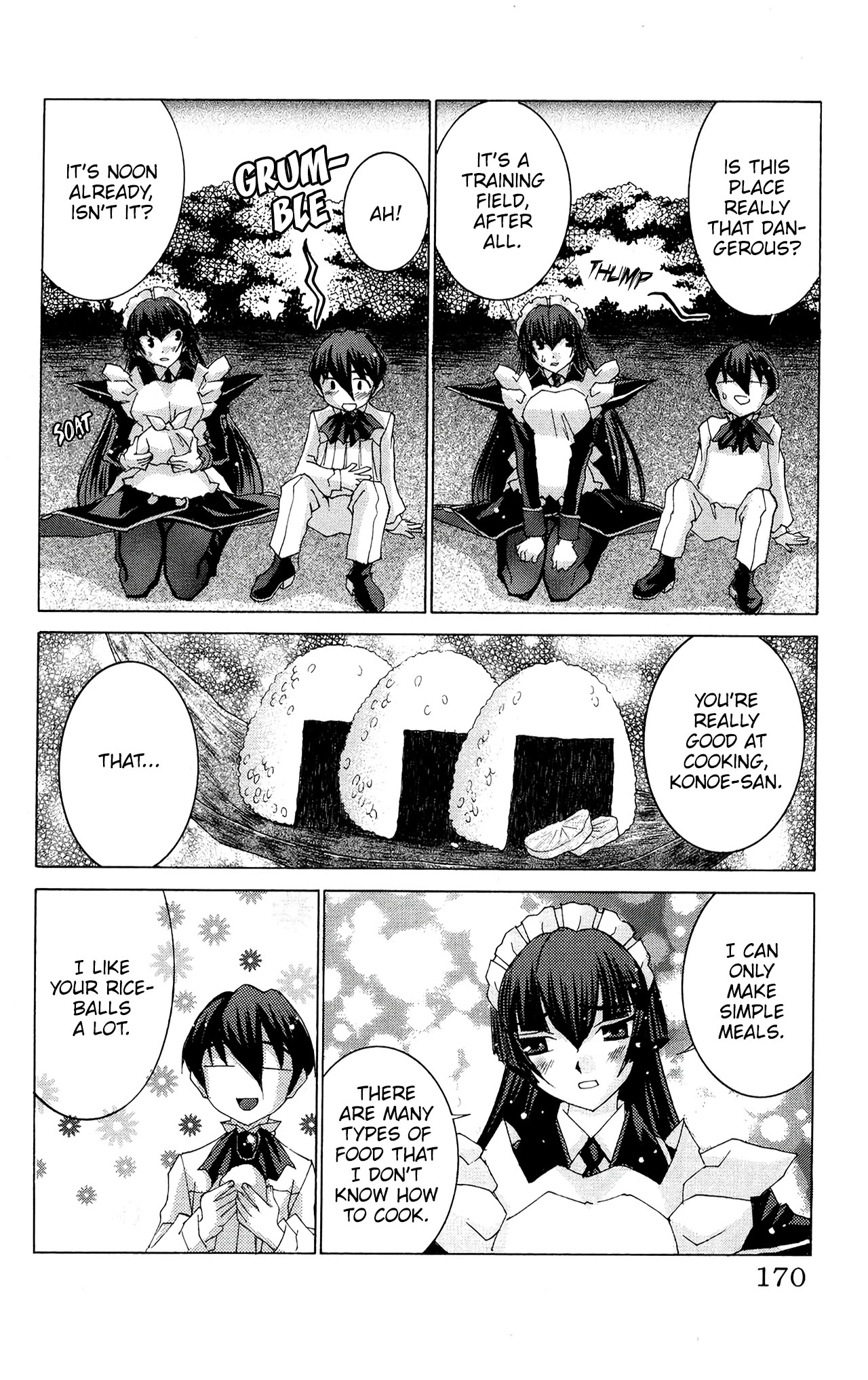 Hanaukyo Maid Tai Chapter 53 page 15 - Chapter 53: The Last Gift