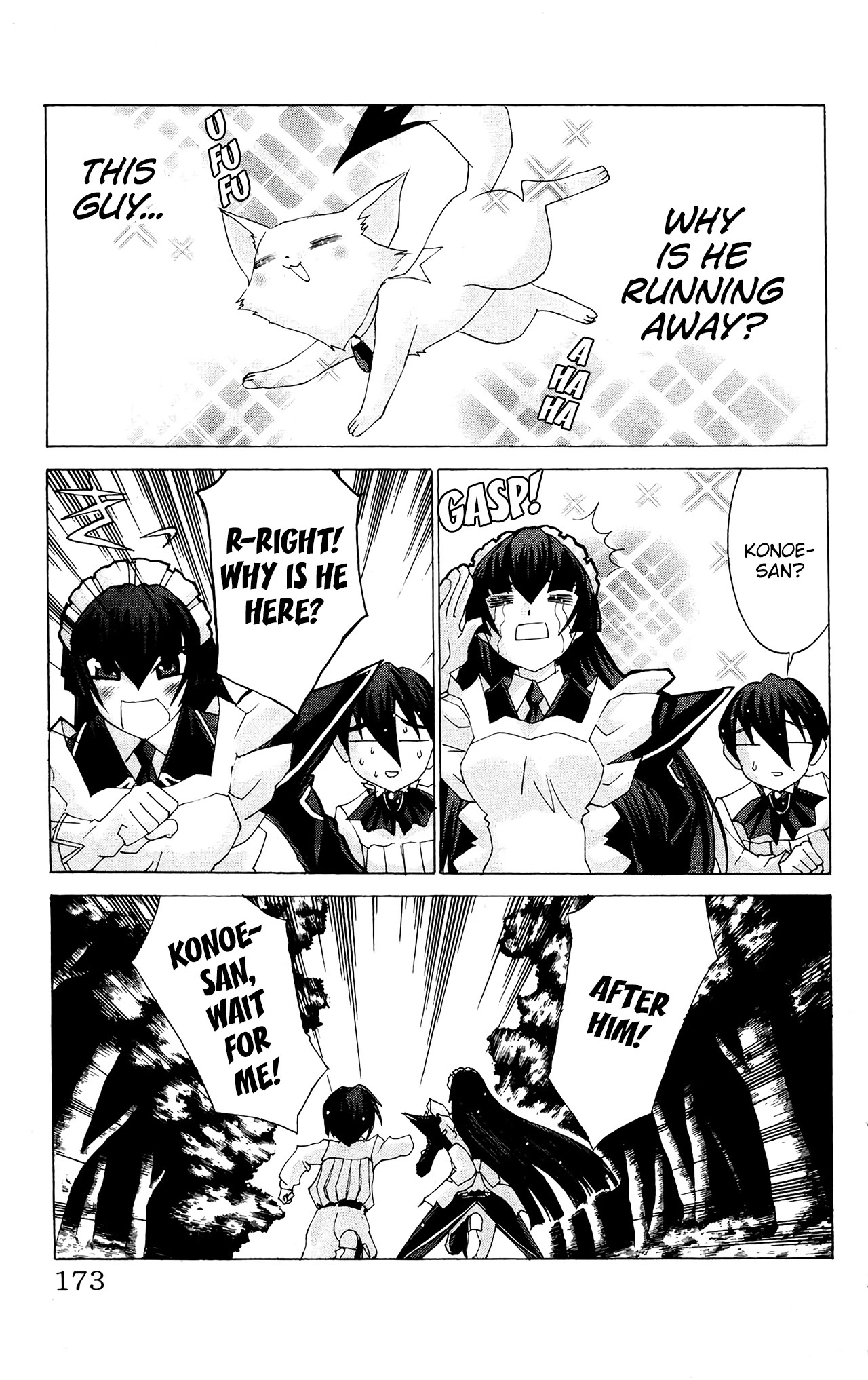 Hanaukyo Maid Tai Chapter 53 page 18 - Chapter 53: The Last Gift