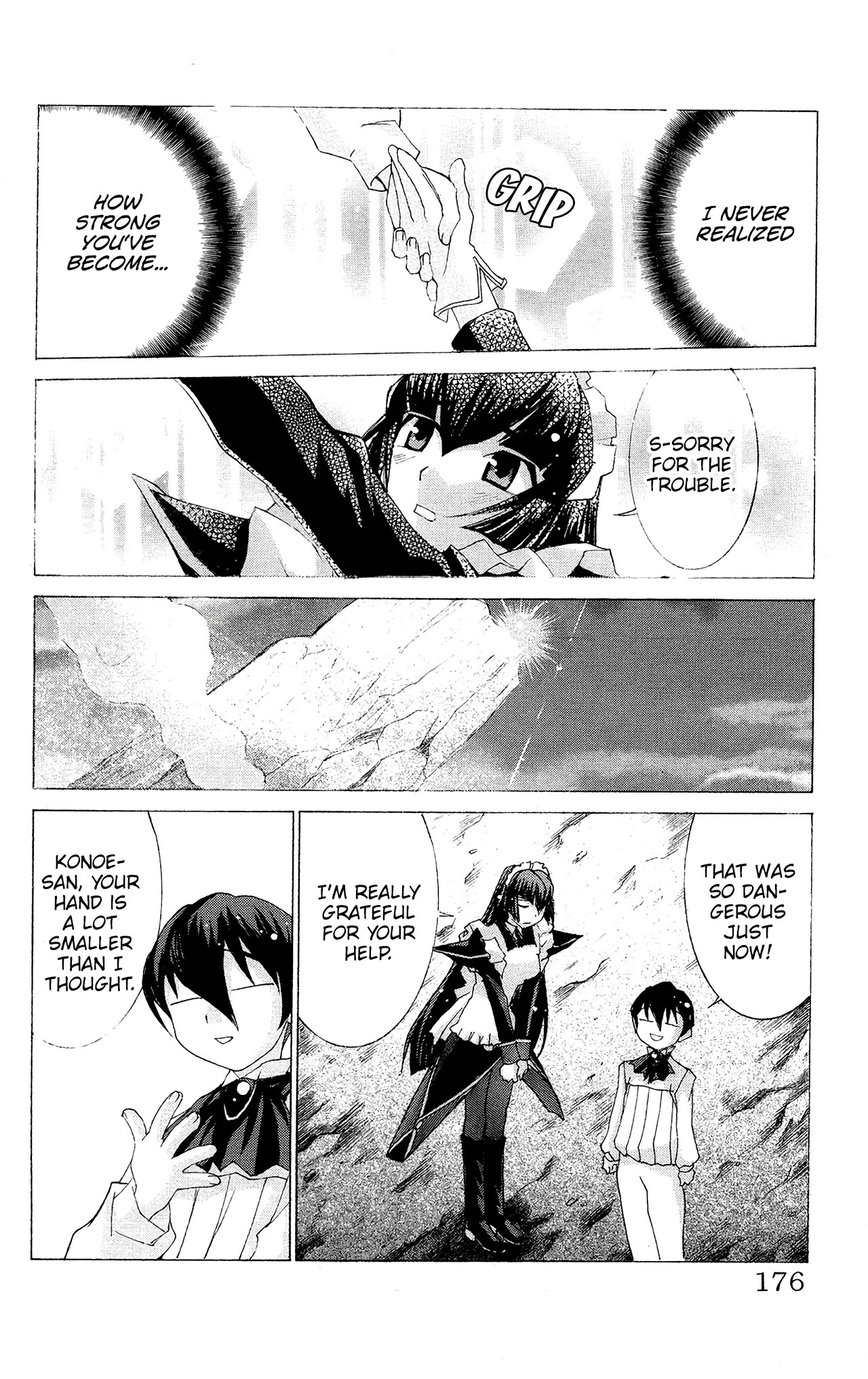 Hanaukyo Maid Tai Chapter 53 page 21 - Chapter 53: The Last Gift