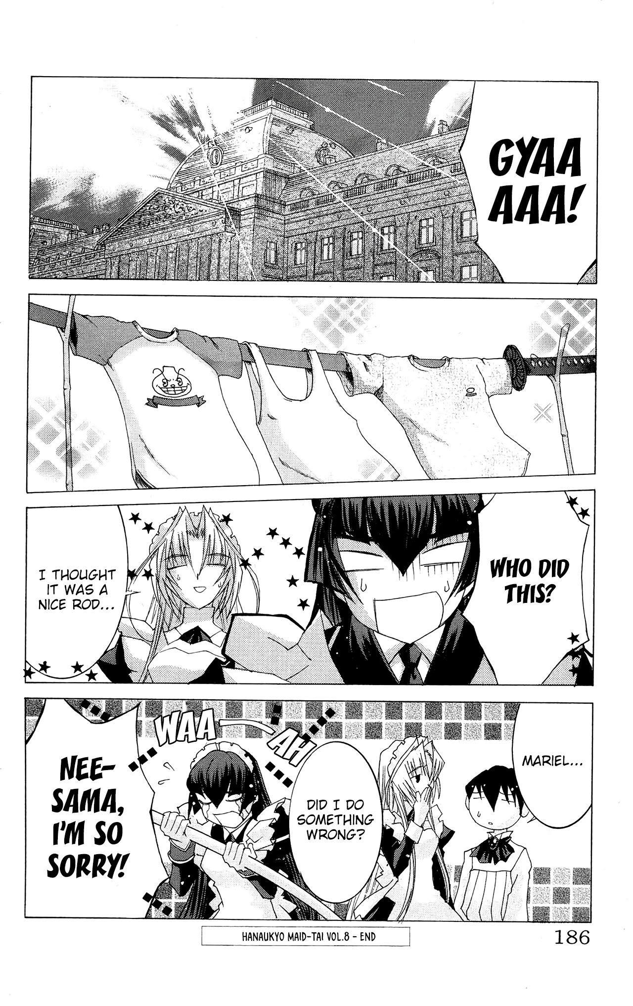 Hanaukyo Maid Tai Chapter 53 page 29 - Chapter 53: The Last Gift