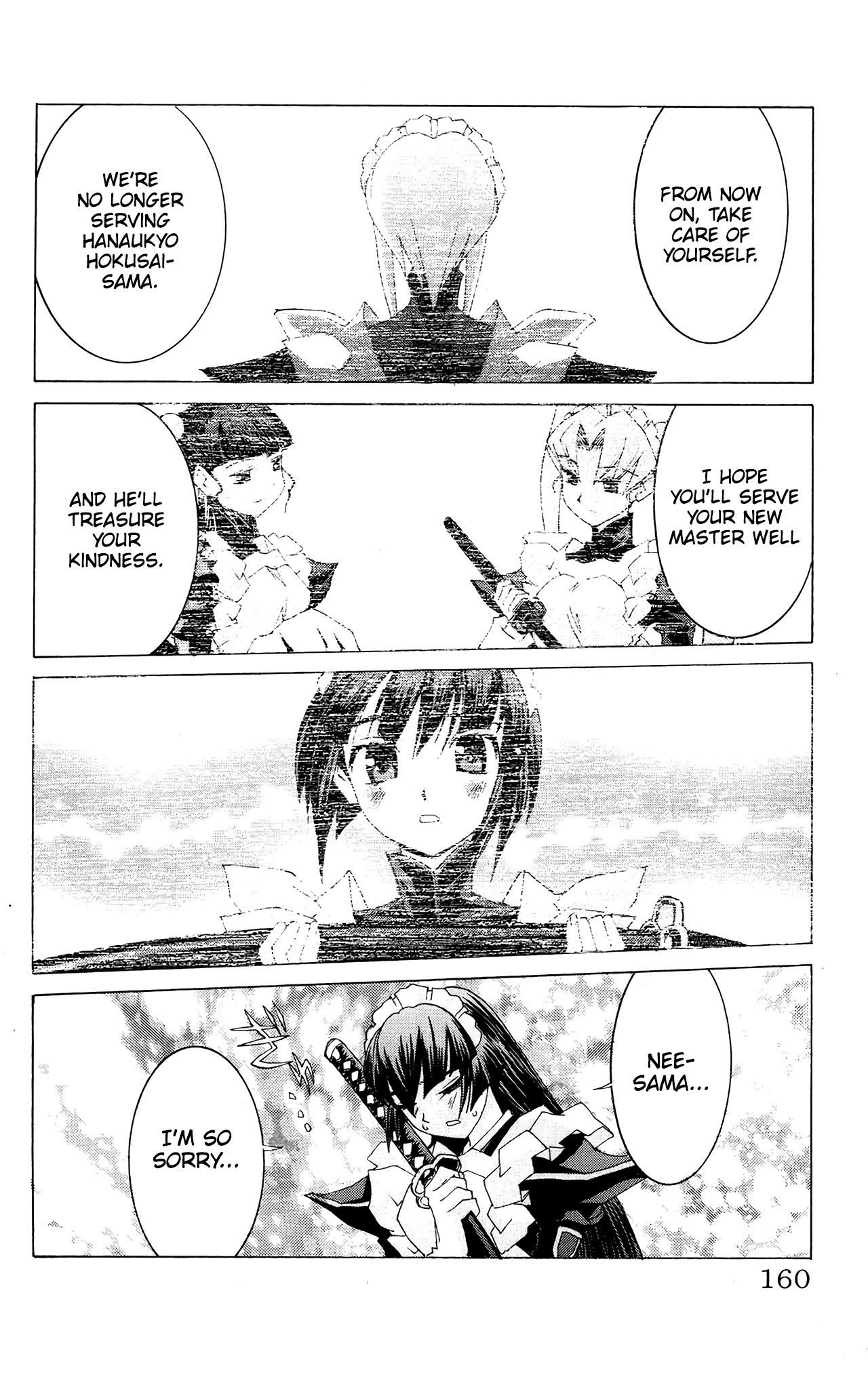 Hanaukyo Maid Tai Chapter 53 page 5 - Chapter 53: The Last Gift