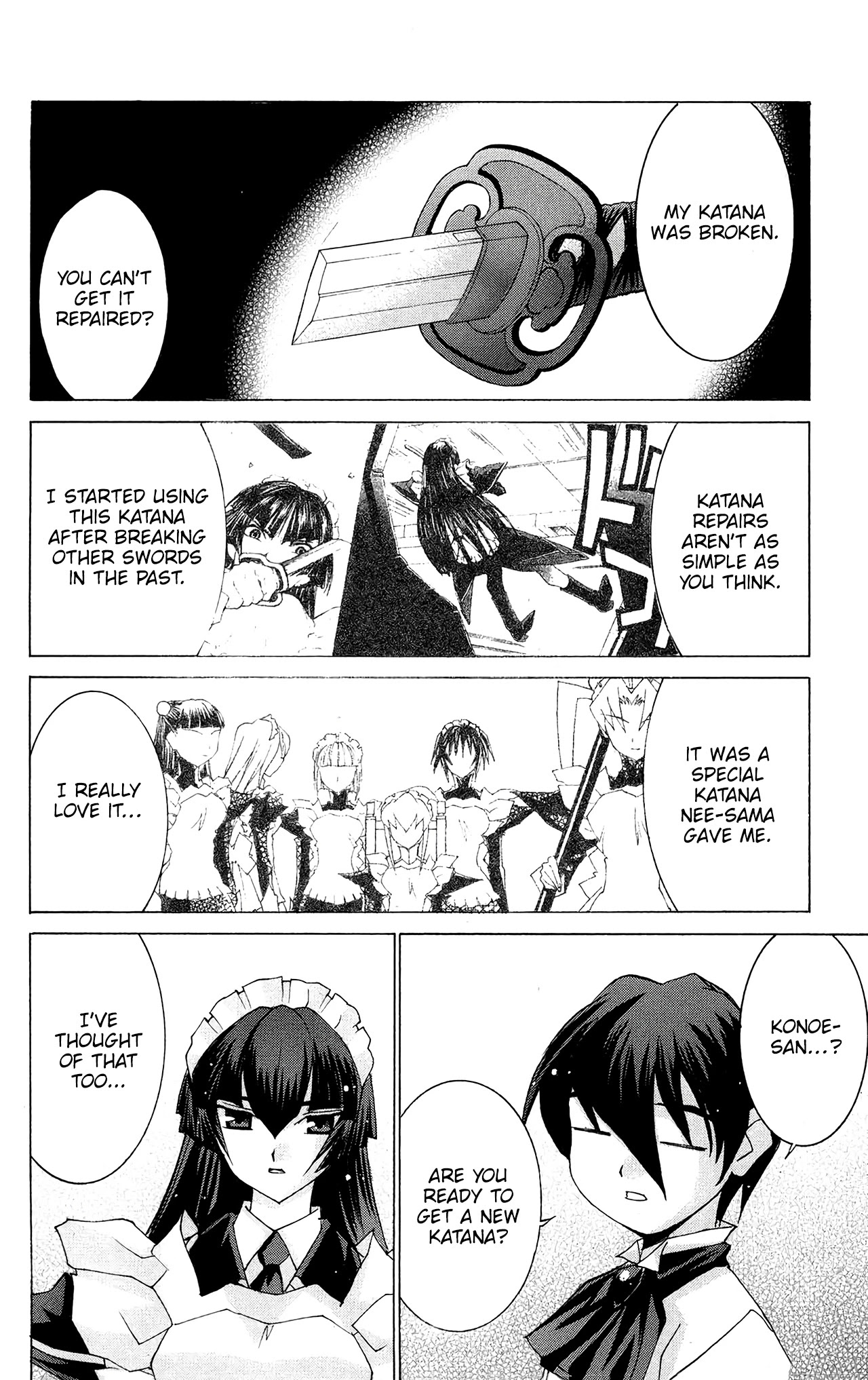 Hanaukyo Maid Tai Chapter 53 page 9 - Chapter 53: The Last Gift