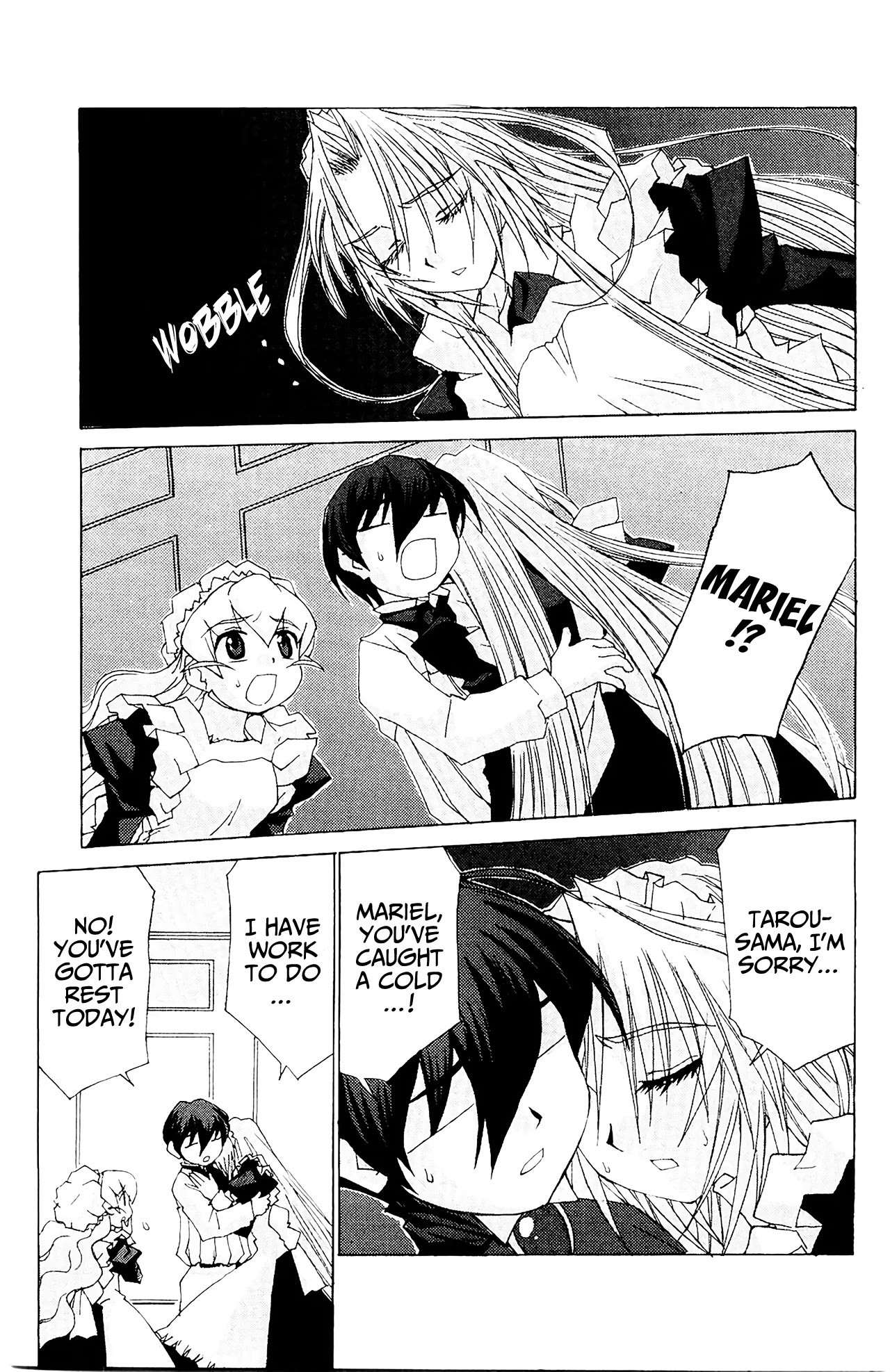 Hanaukyo Maid Tai Chapter 54 page 13 - Chapter 54: Mariel