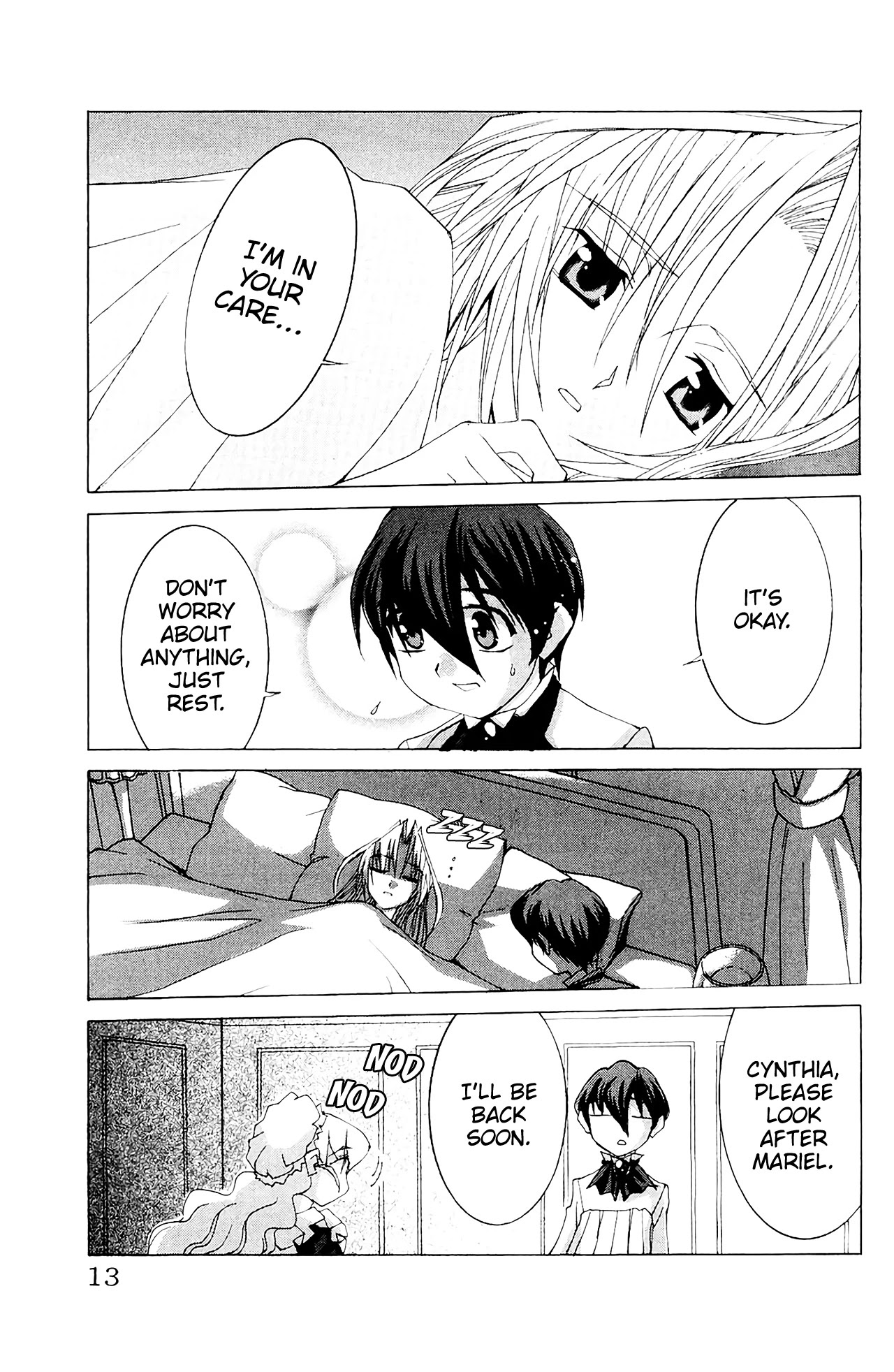 Hanaukyo Maid Tai Chapter 54 page 15 - Chapter 54: Mariel
