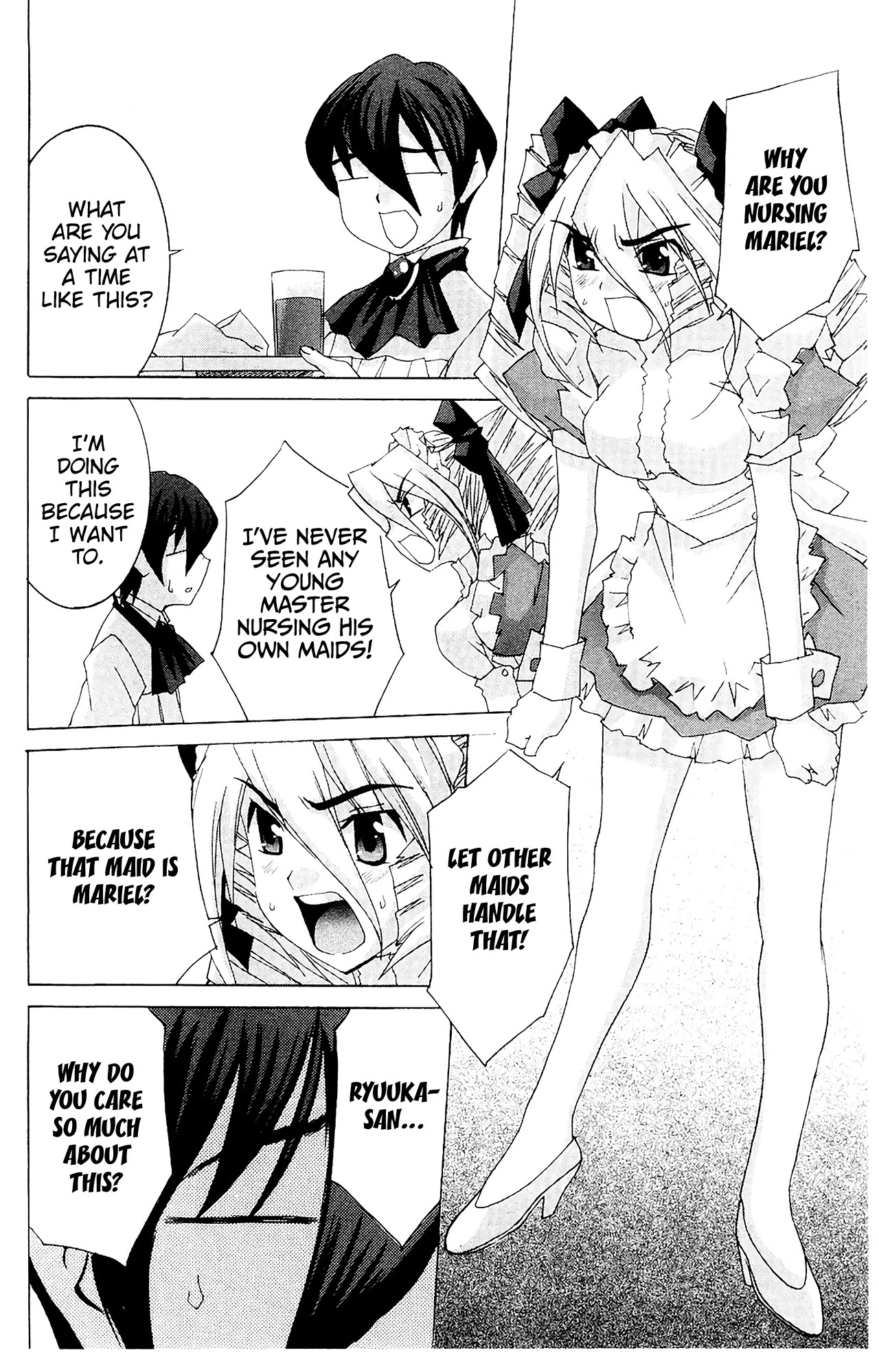 Hanaukyo Maid Tai Chapter 54 page 18 - Chapter 54: Mariel