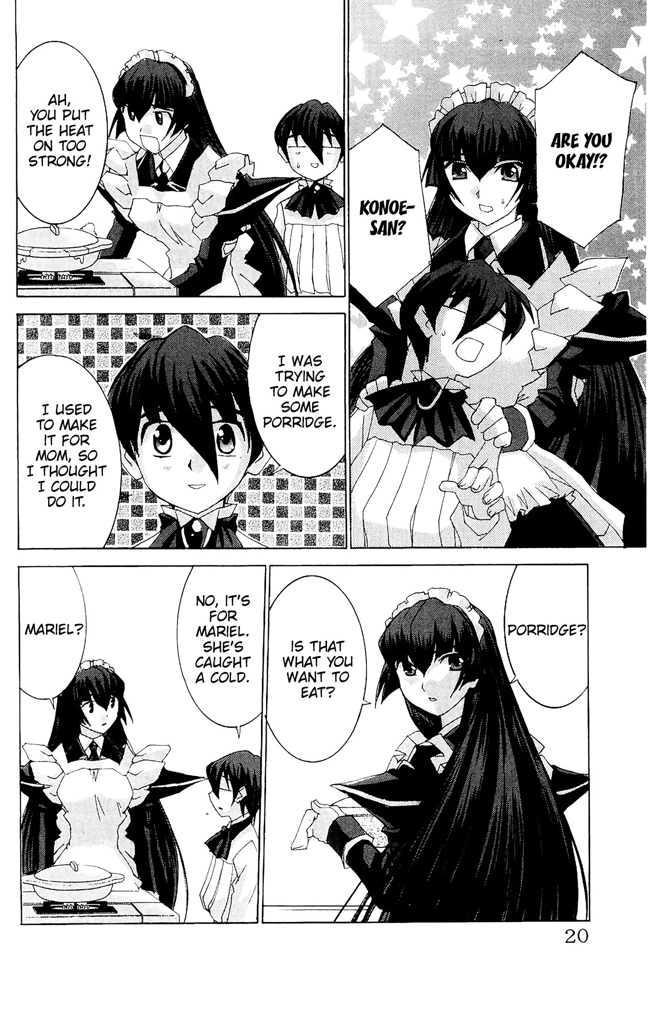Hanaukyo Maid Tai Chapter 54 page 22 - Chapter 54: Mariel