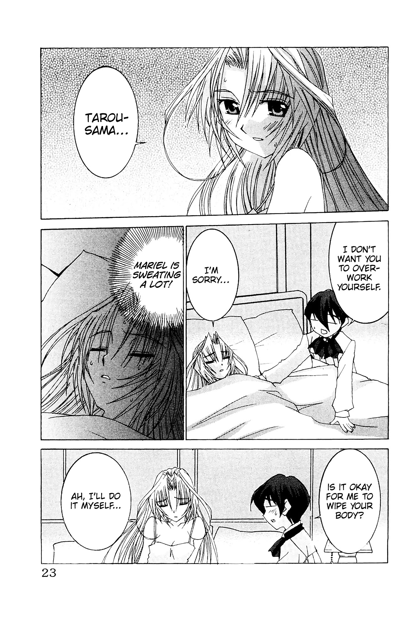 Hanaukyo Maid Tai Chapter 54 page 25 - Chapter 54: Mariel