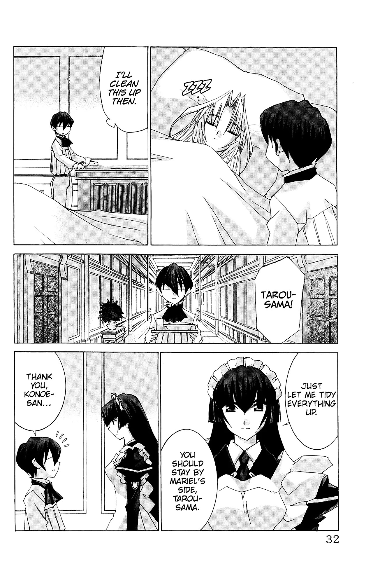 Hanaukyo Maid Tai Chapter 54 page 34 - Chapter 54: Mariel