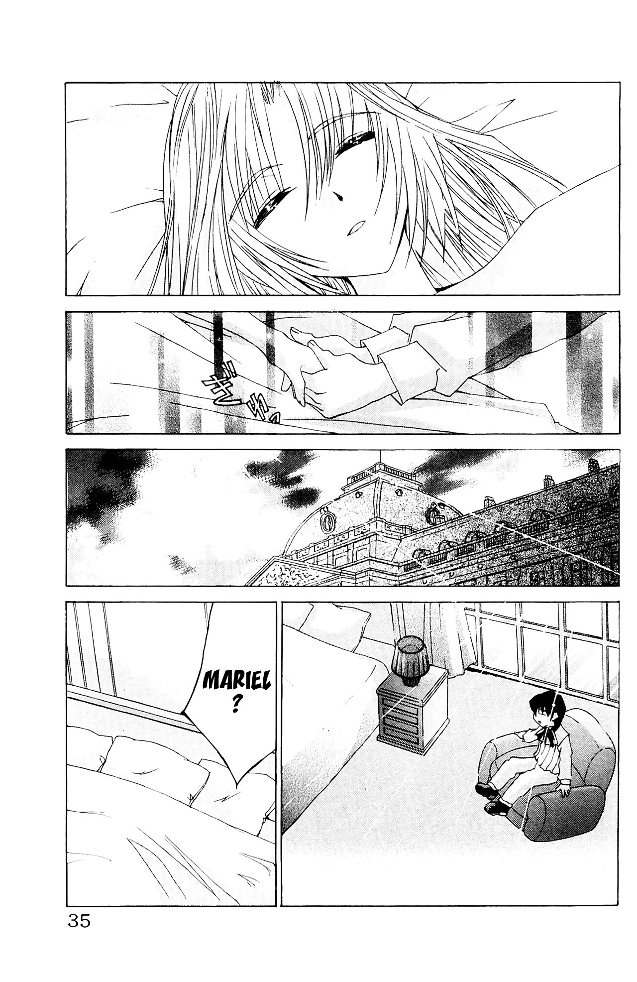 Hanaukyo Maid Tai Chapter 54 page 37 - Chapter 54: Mariel