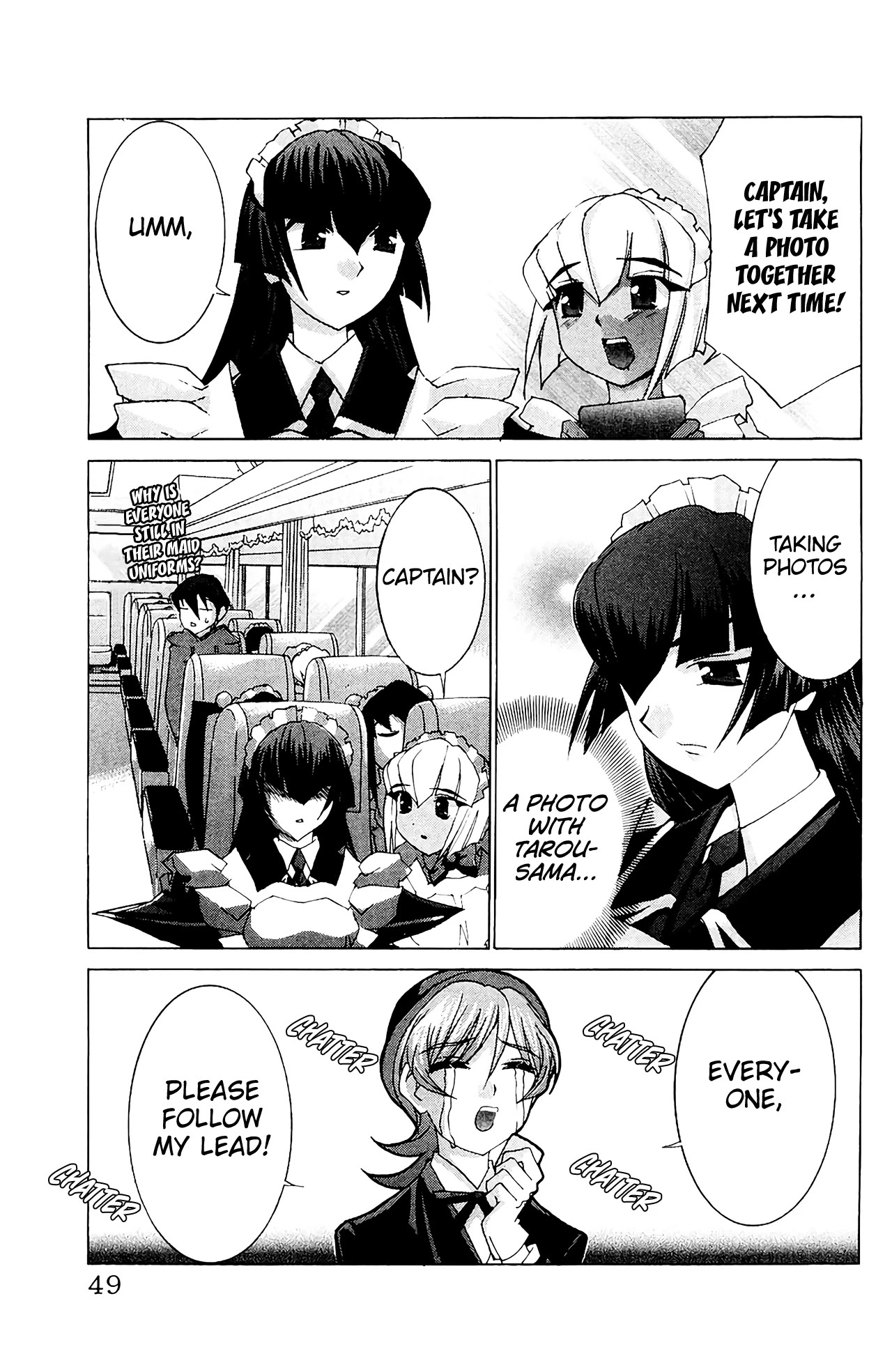 Hanaukyo Maid Tai Chapter 55 page 12 - Chapter 55: Mariel-san, let's go to an Onsen-!!