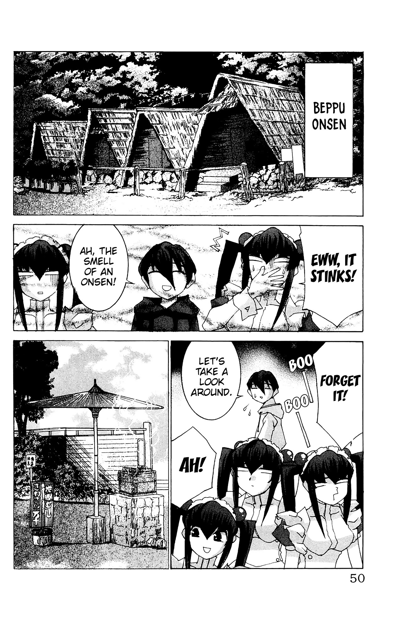 Hanaukyo Maid Tai Chapter 55 page 13 - Chapter 55: Mariel-san, let's go to an Onsen-!!