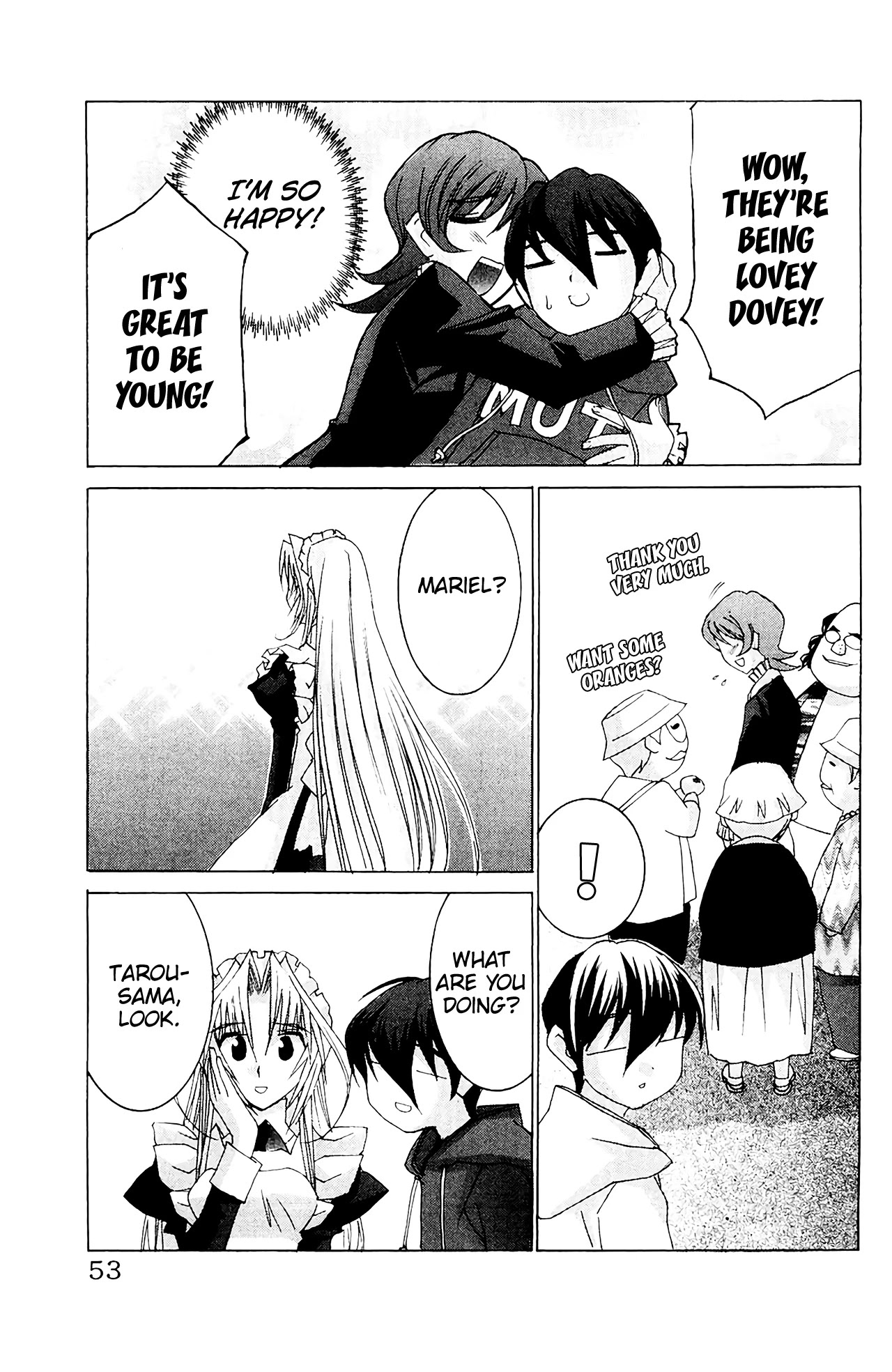 Hanaukyo Maid Tai Chapter 55 page 16 - Chapter 55: Mariel-san, let's go to an Onsen-!!