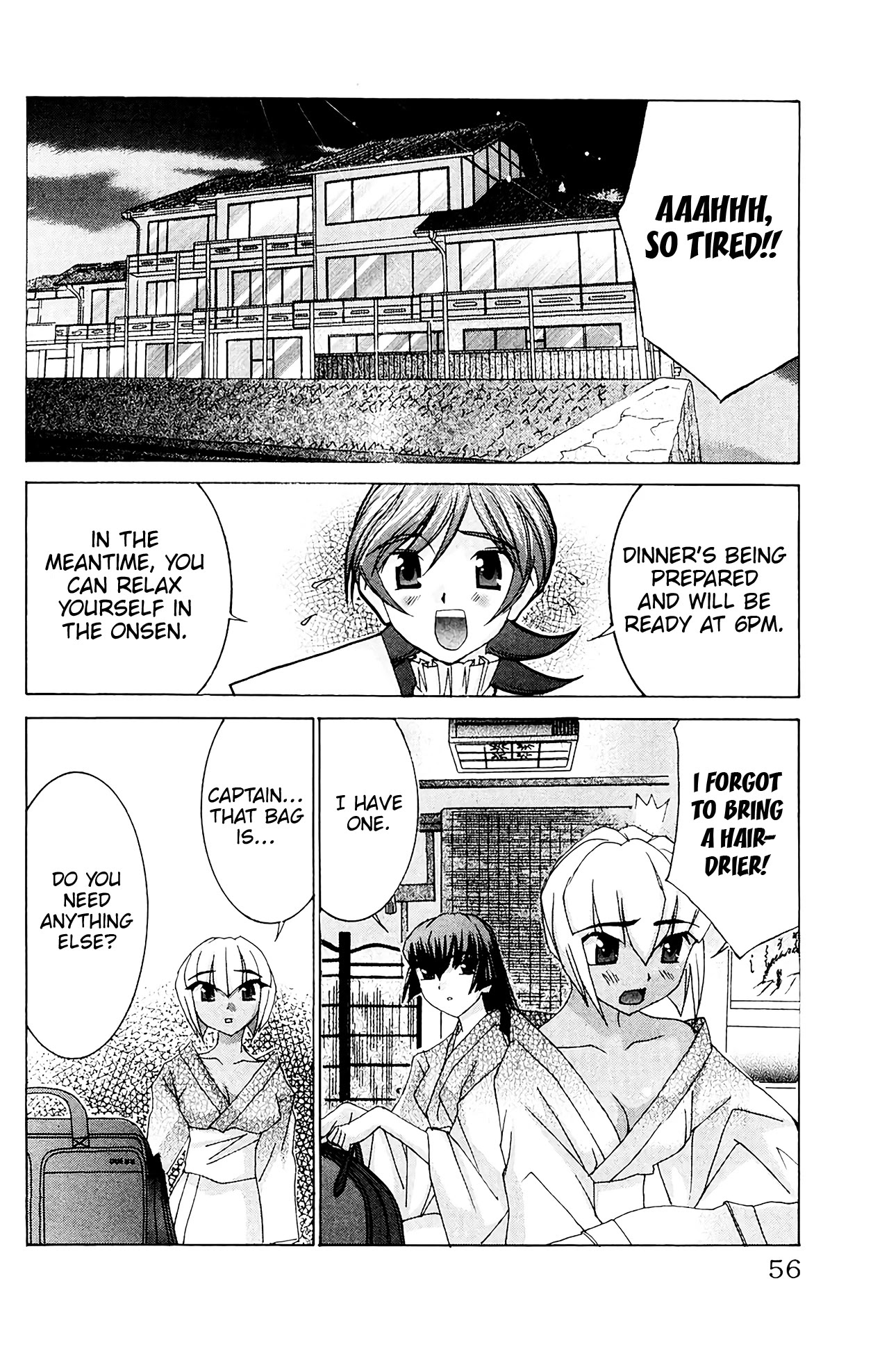 Hanaukyo Maid Tai Chapter 55 page 19 - Chapter 55: Mariel-san, let's go to an Onsen-!!
