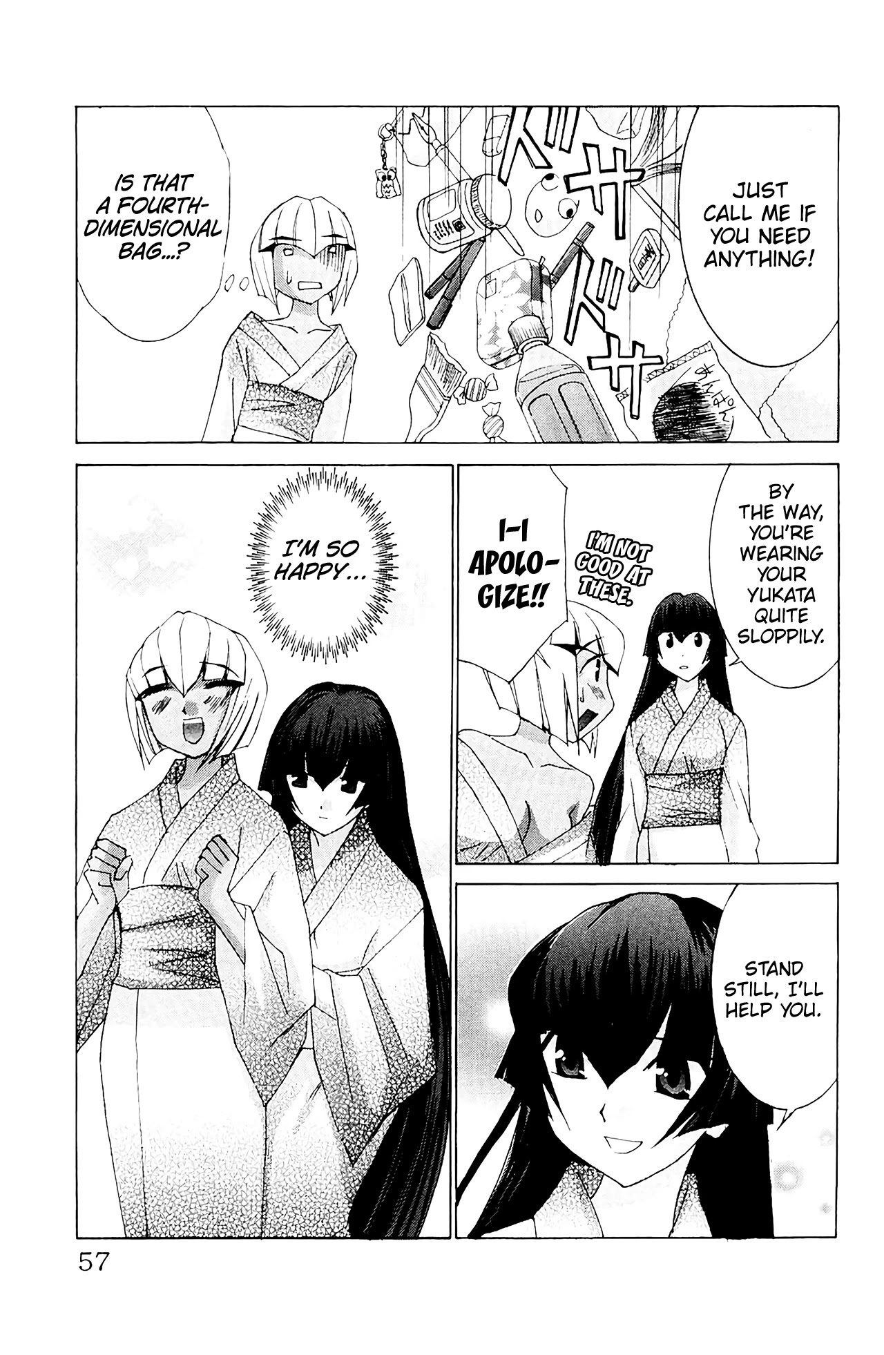 Hanaukyo Maid Tai Chapter 55 page 20 - Chapter 55: Mariel-san, let's go to an Onsen-!!
