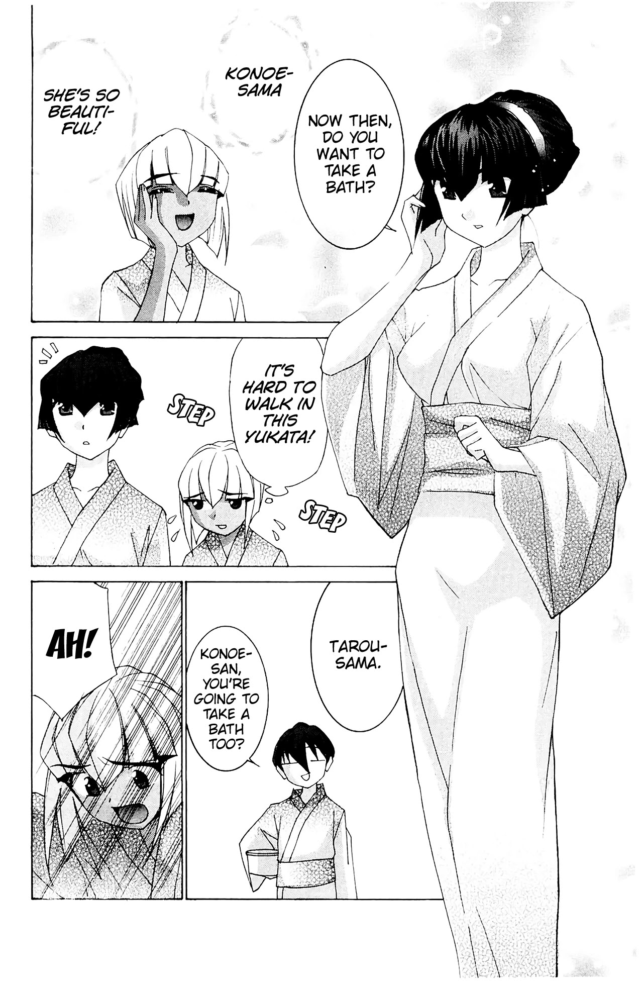 Hanaukyo Maid Tai Chapter 55 page 21 - Chapter 55: Mariel-san, let's go to an Onsen-!!