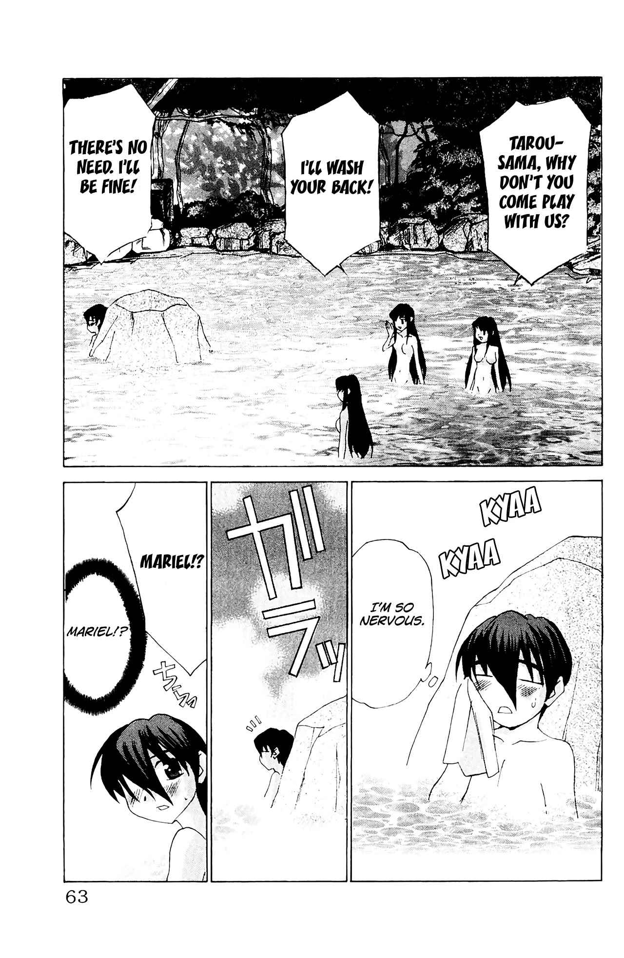 Hanaukyo Maid Tai Chapter 55 page 26 - Chapter 55: Mariel-san, let's go to an Onsen-!!