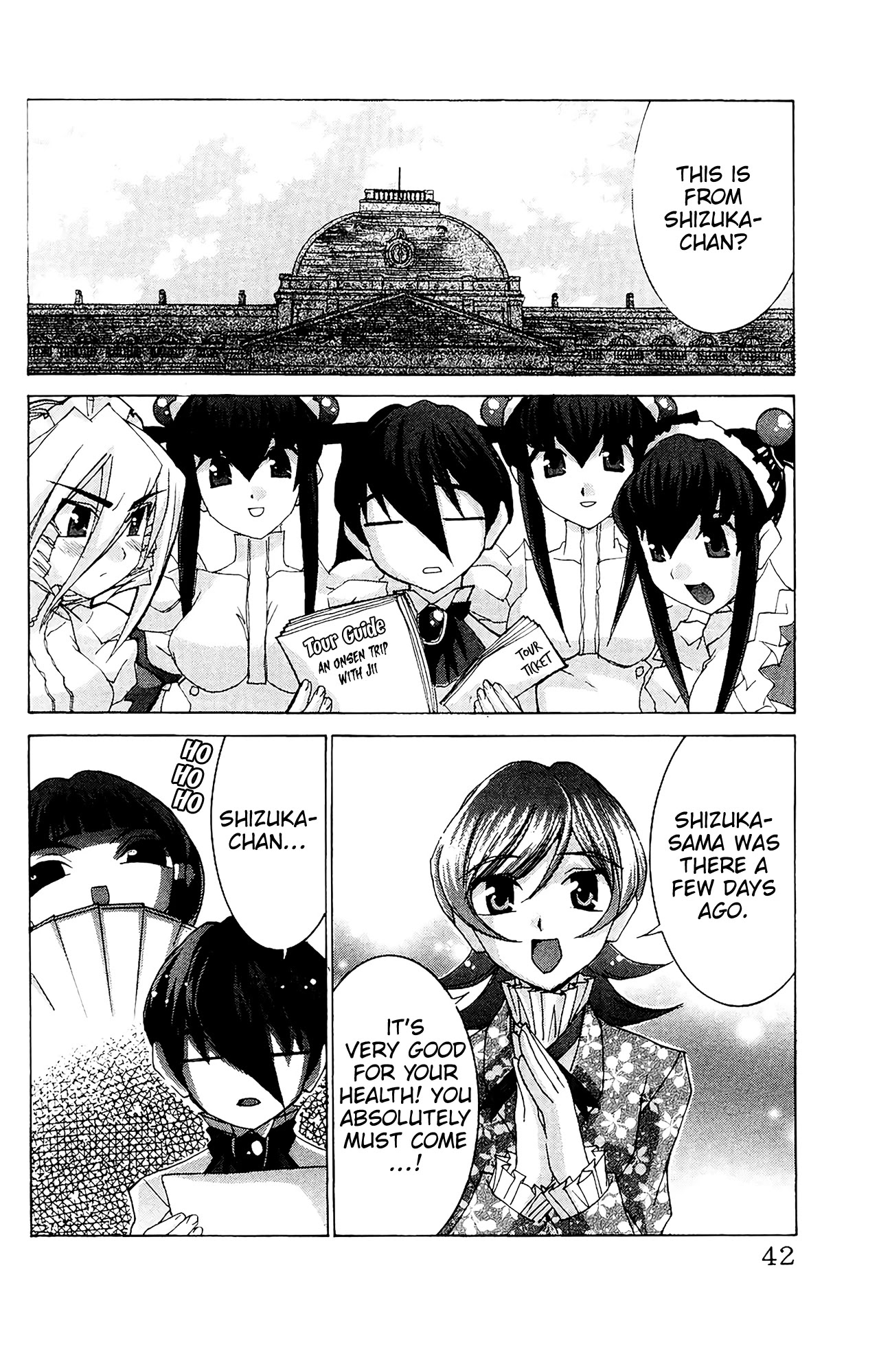 Hanaukyo Maid Tai Chapter 55 page 5 - Chapter 55: Mariel-san, let's go to an Onsen-!!
