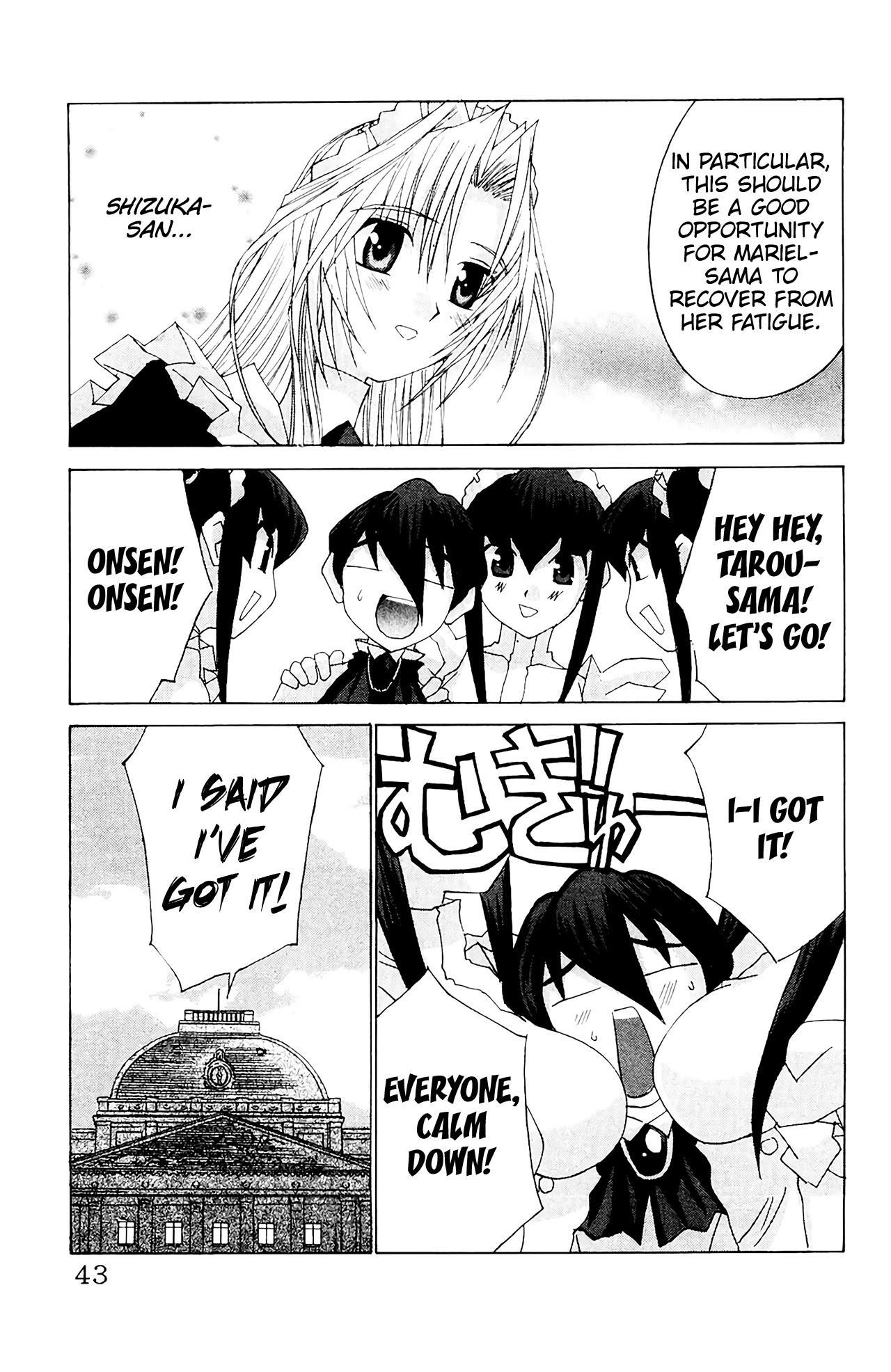 Hanaukyo Maid Tai Chapter 55 page 6 - Chapter 55: Mariel-san, let's go to an Onsen-!!