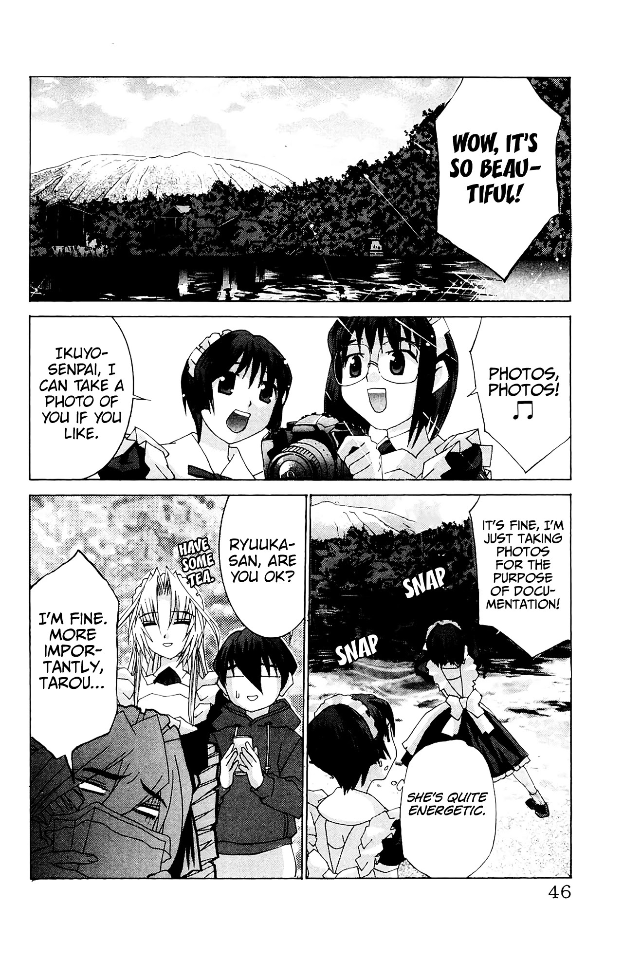 Hanaukyo Maid Tai Chapter 55 page 9 - Chapter 55: Mariel-san, let's go to an Onsen-!!