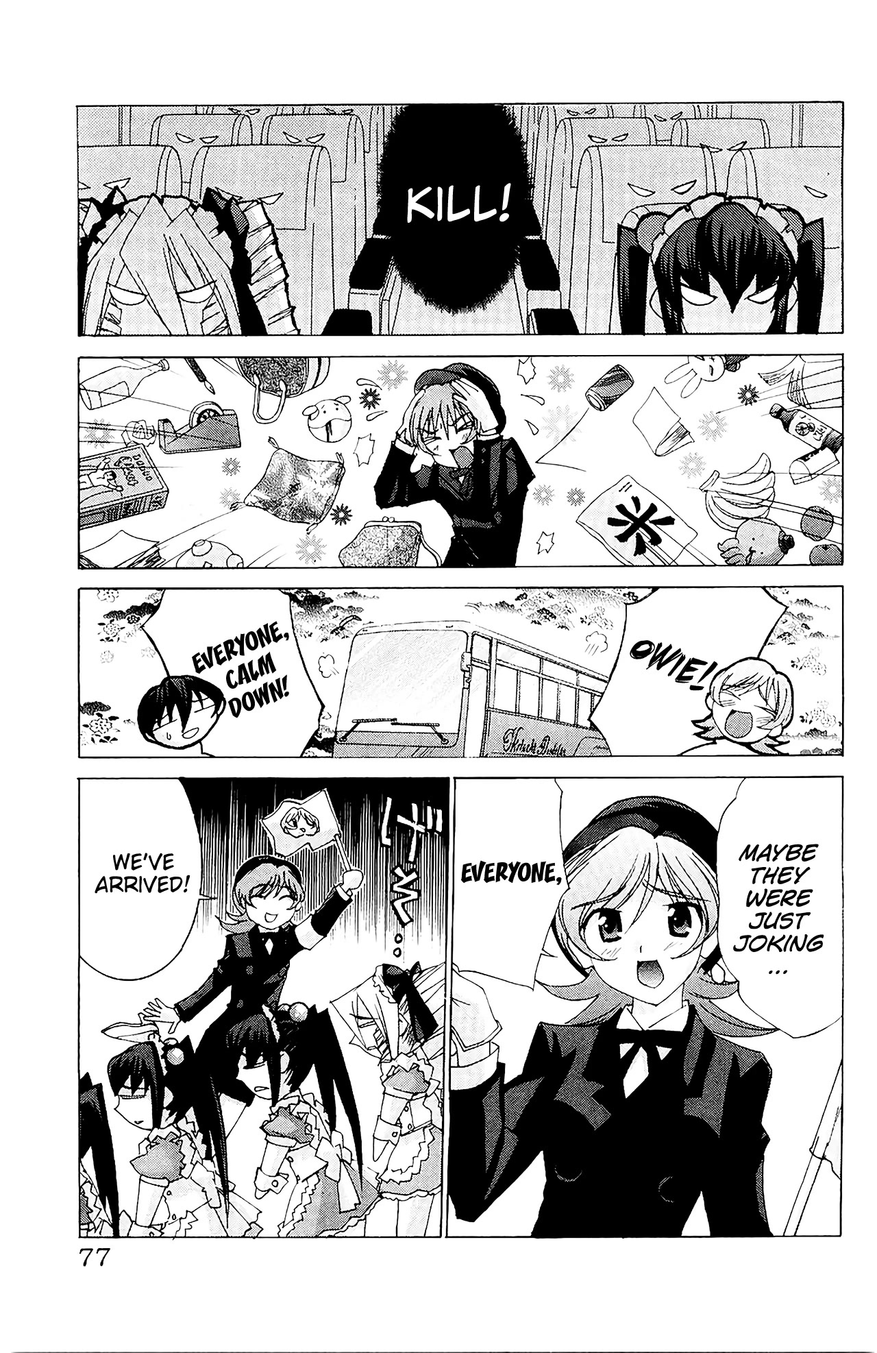 Hanaukyo Maid Tai Chapter 56 page 10 - Chapter 56: Mariel-san, let's go sight seeing-!!