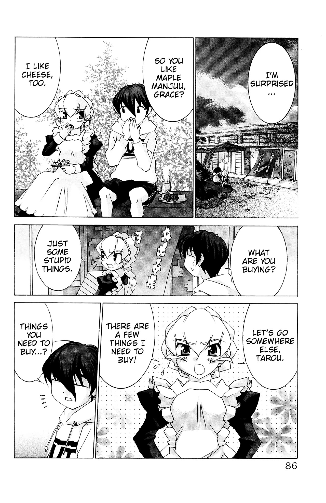 Hanaukyo Maid Tai Chapter 56 page 18 - Chapter 56: Mariel-san, let's go sight seeing-!!