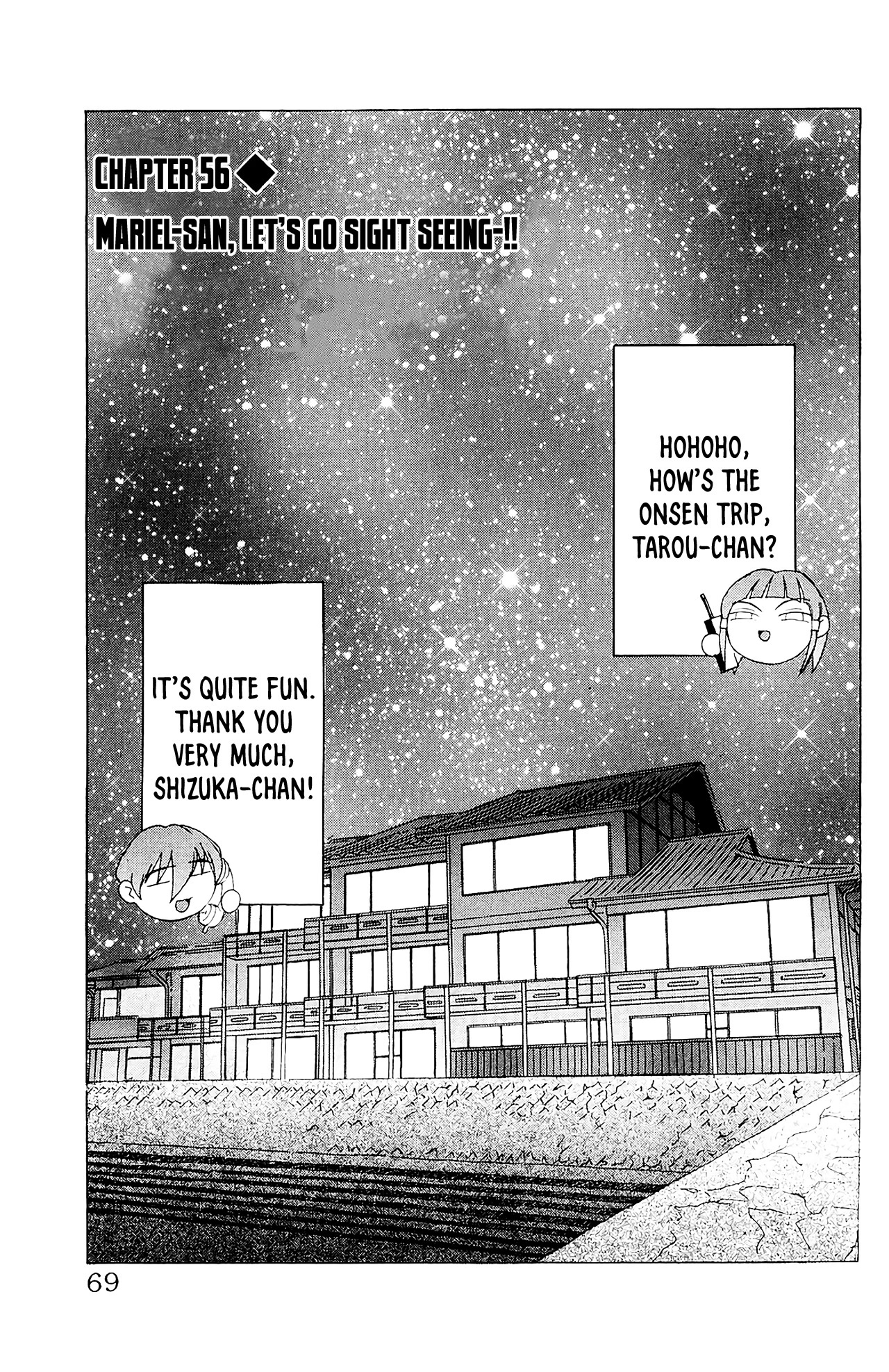 Hanaukyo Maid Tai Chapter 56 page 2 - Chapter 56: Mariel-san, let's go sight seeing-!!