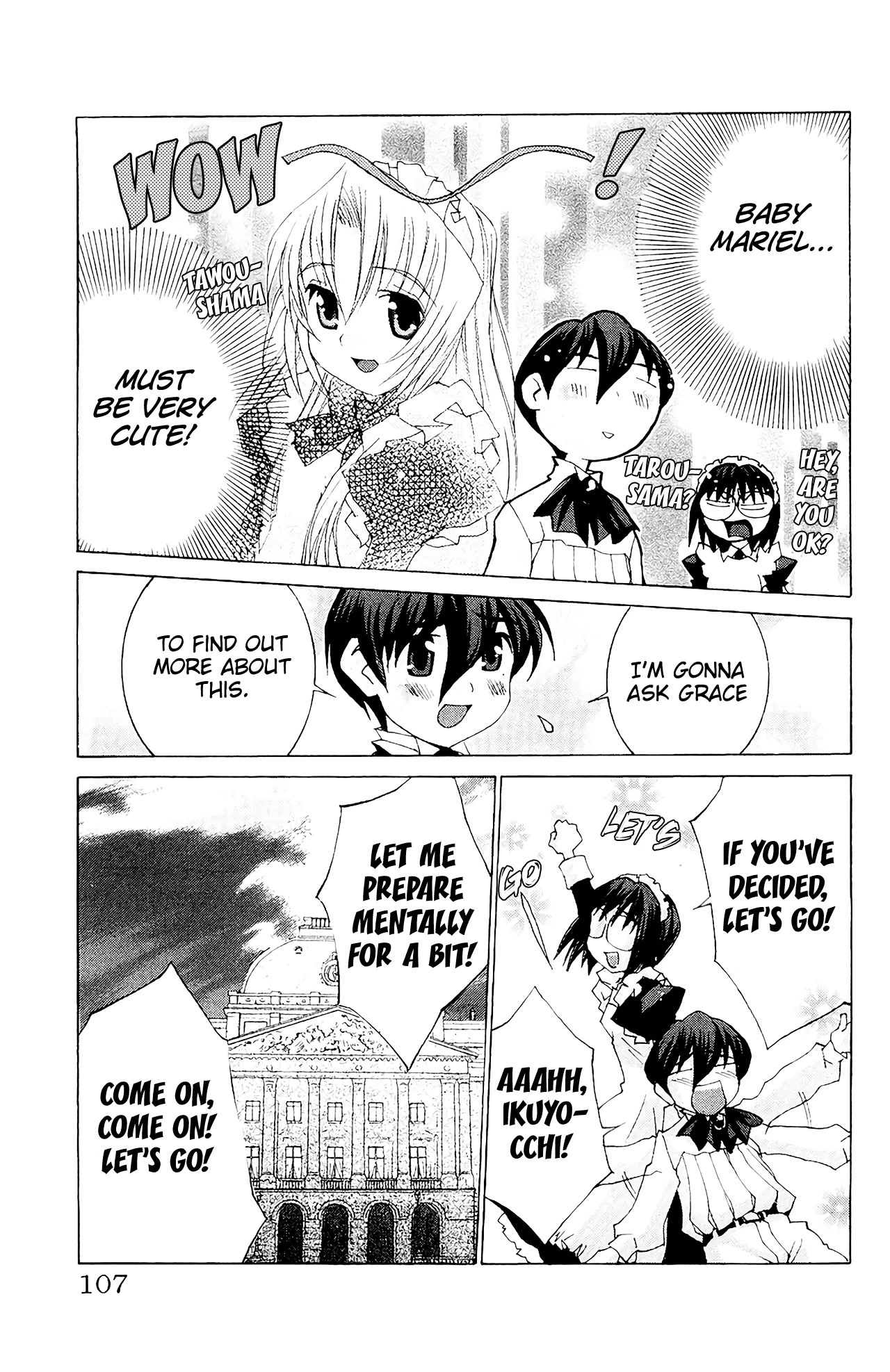 Hanaukyo Maid Tai Chapter 57 page 10 - Chapter 57: Nyaa Nyaa Nyaa