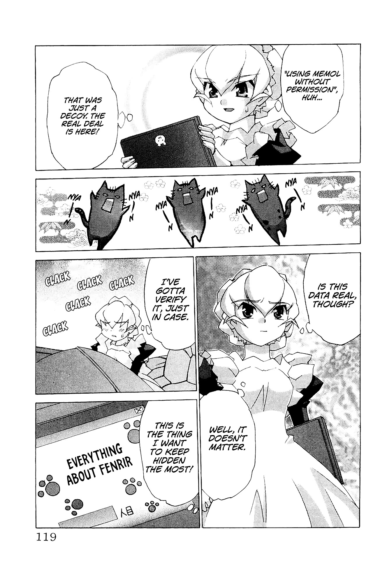 Hanaukyo Maid Tai Chapter 57 page 22 - Chapter 57: Nyaa Nyaa Nyaa
