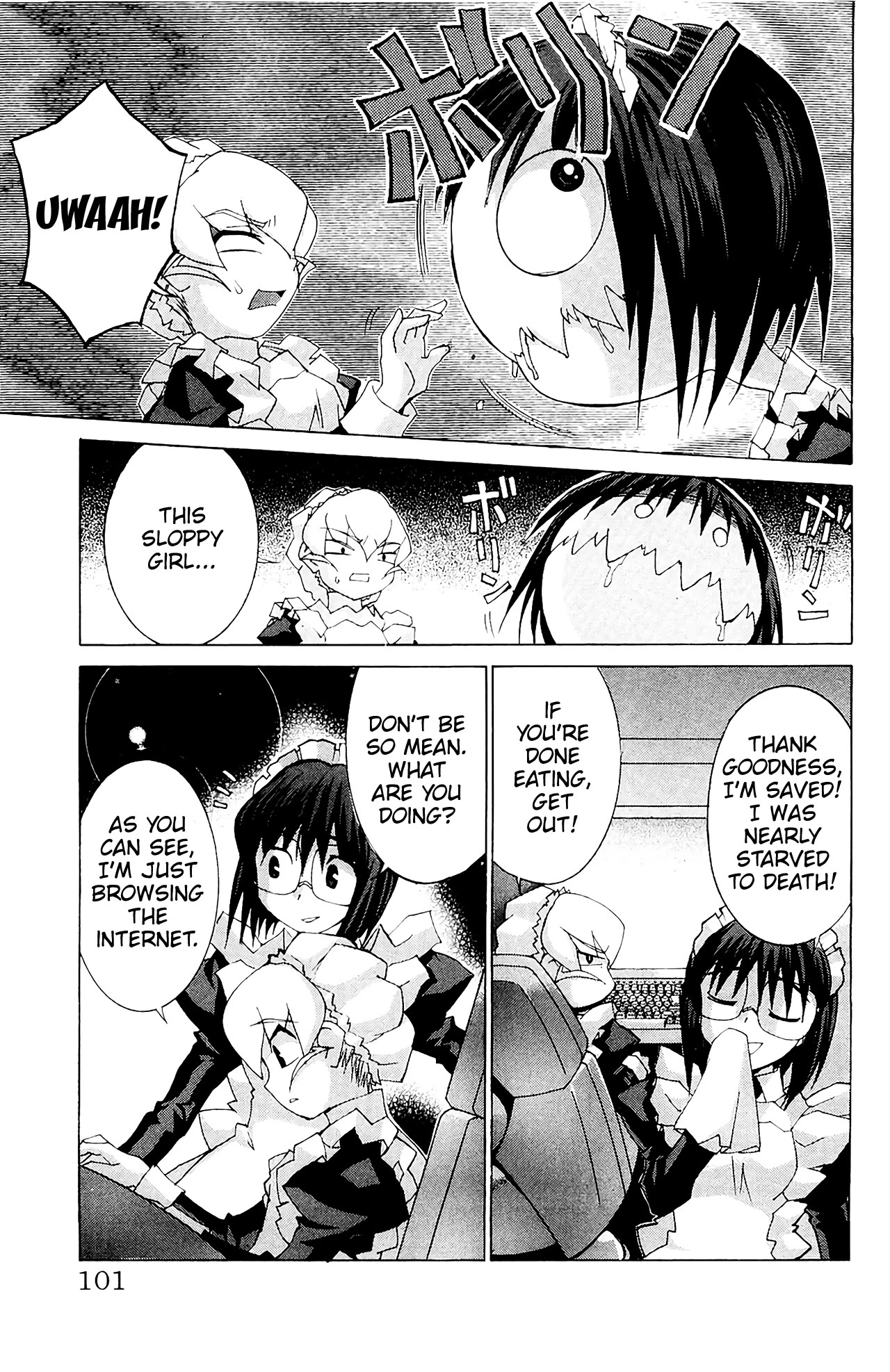 Hanaukyo Maid Tai Chapter 57 page 4 - Chapter 57: Nyaa Nyaa Nyaa