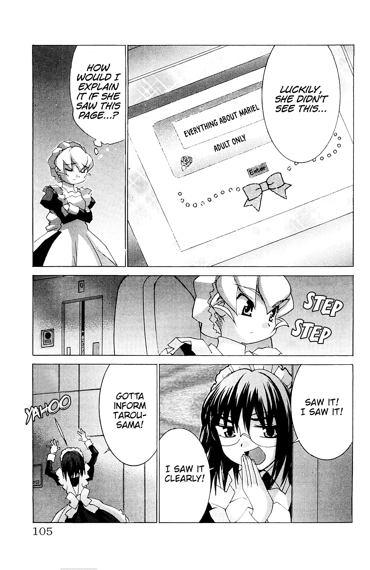 Hanaukyo Maid Tai Chapter 57 page 8 - Chapter 57: Nyaa Nyaa Nyaa