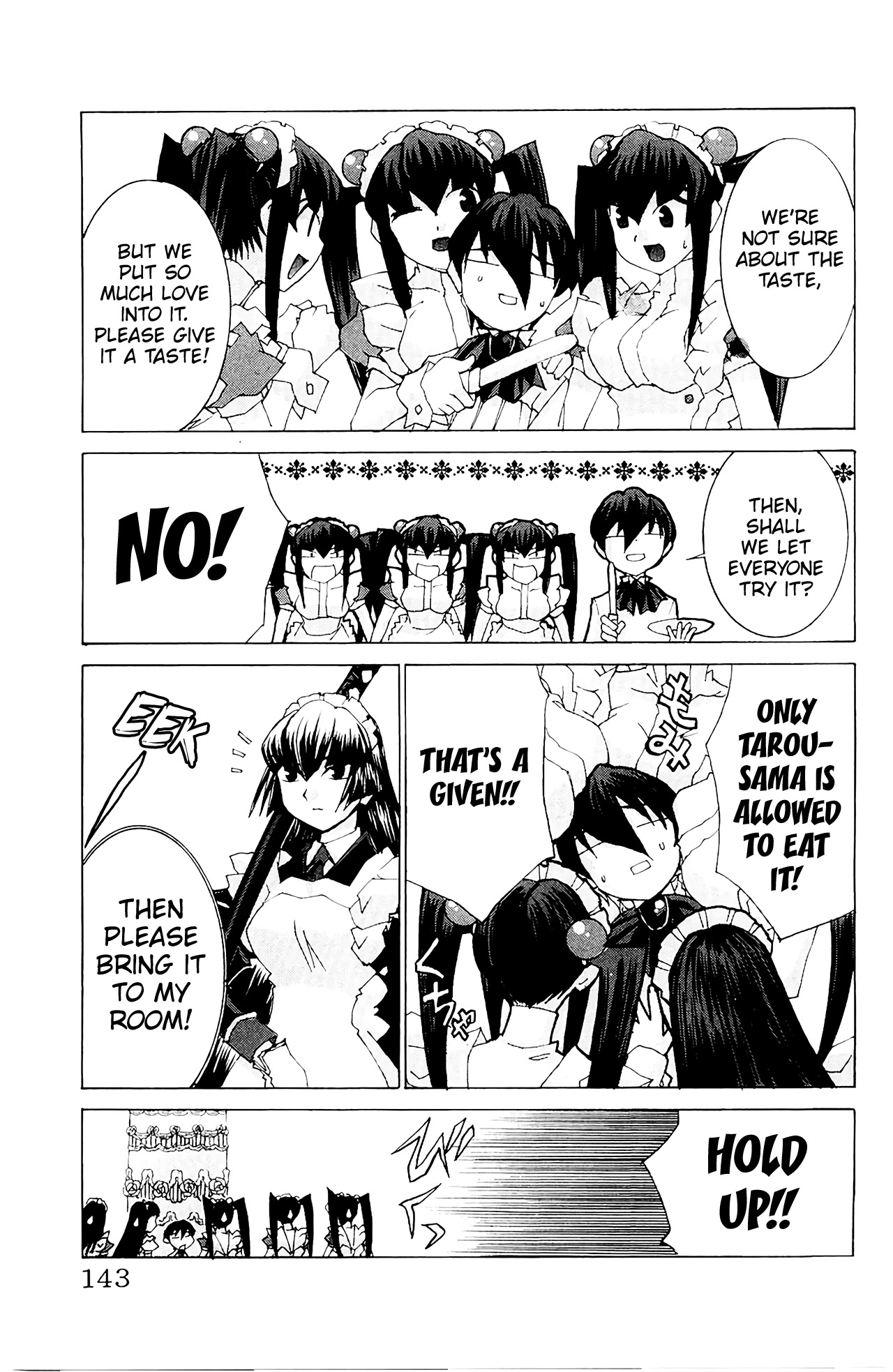 Hanaukyo Maid Tai Chapter 58 page 17 - Chapter 58: Coming at Night