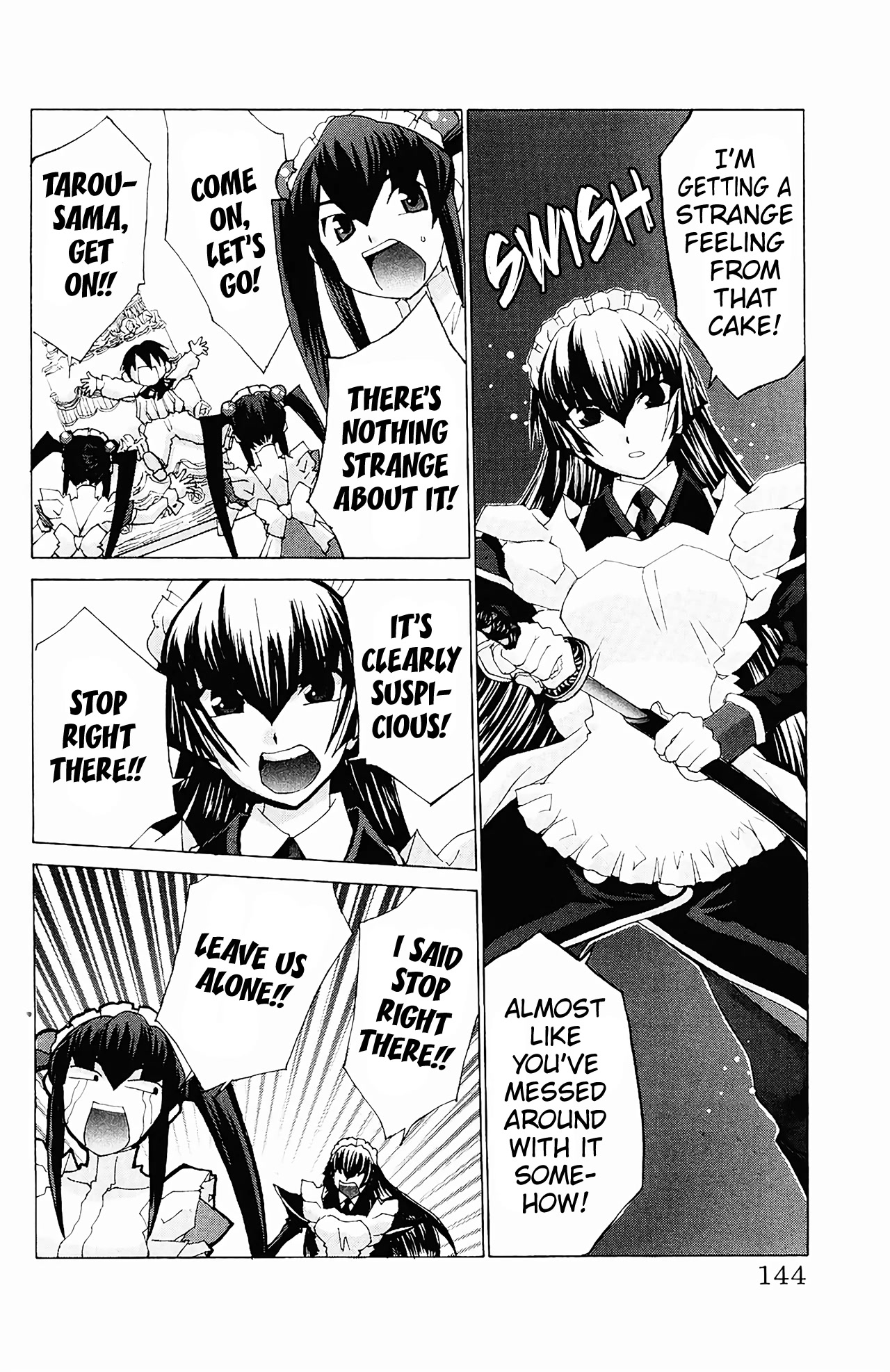 Hanaukyo Maid Tai Chapter 58 page 18 - Chapter 58: Coming at Night