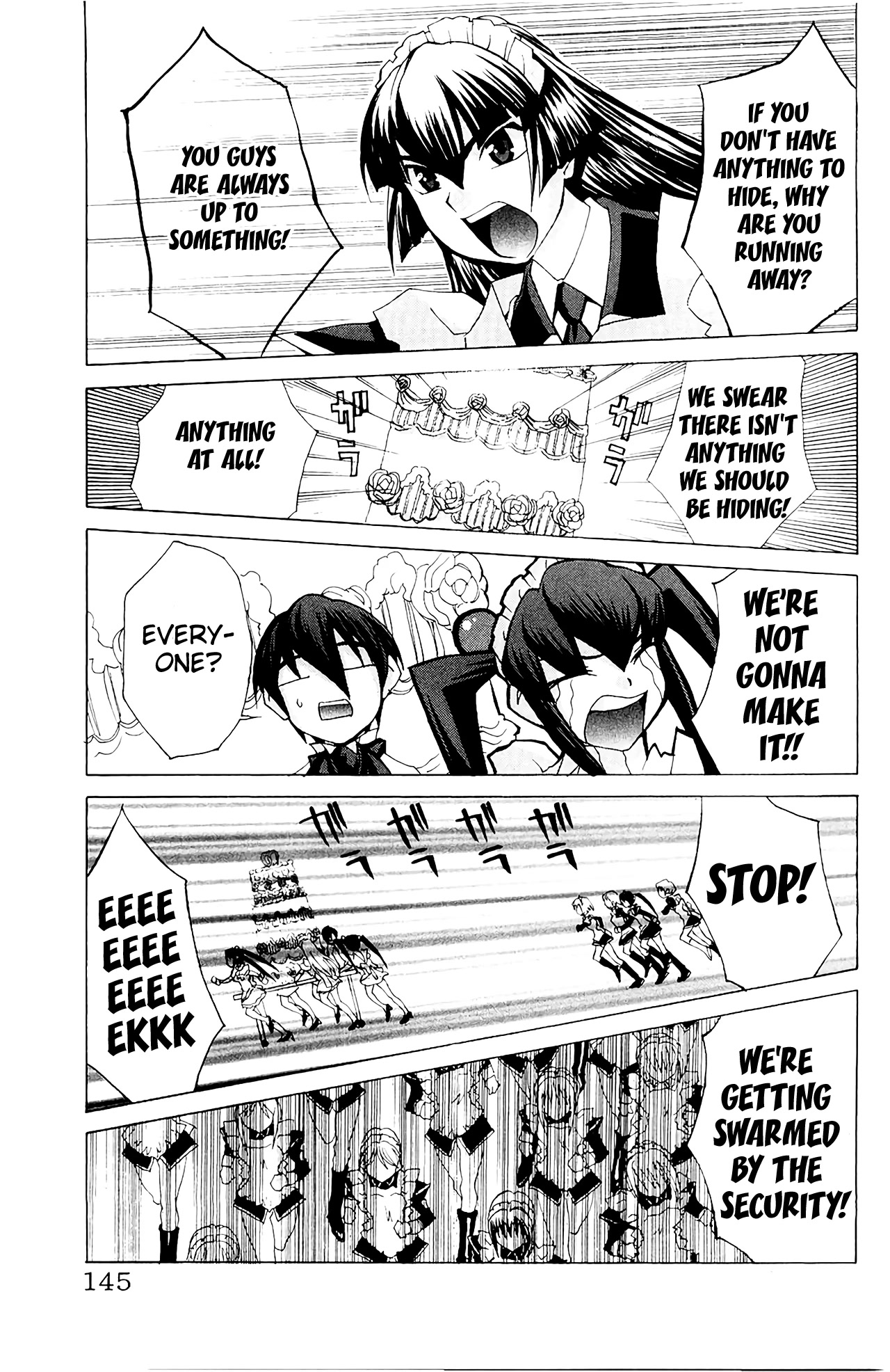 Hanaukyo Maid Tai Chapter 58 page 19 - Chapter 58: Coming at Night