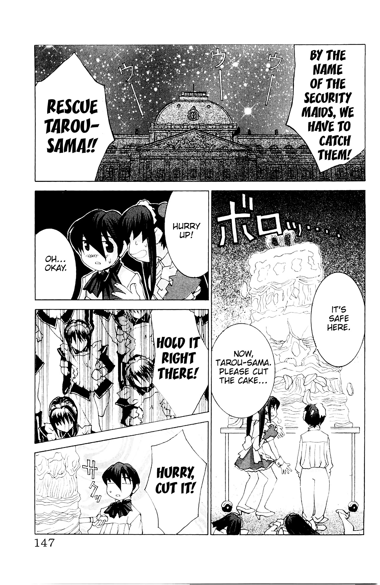 Hanaukyo Maid Tai Chapter 58 page 21 - Chapter 58: Coming at Night
