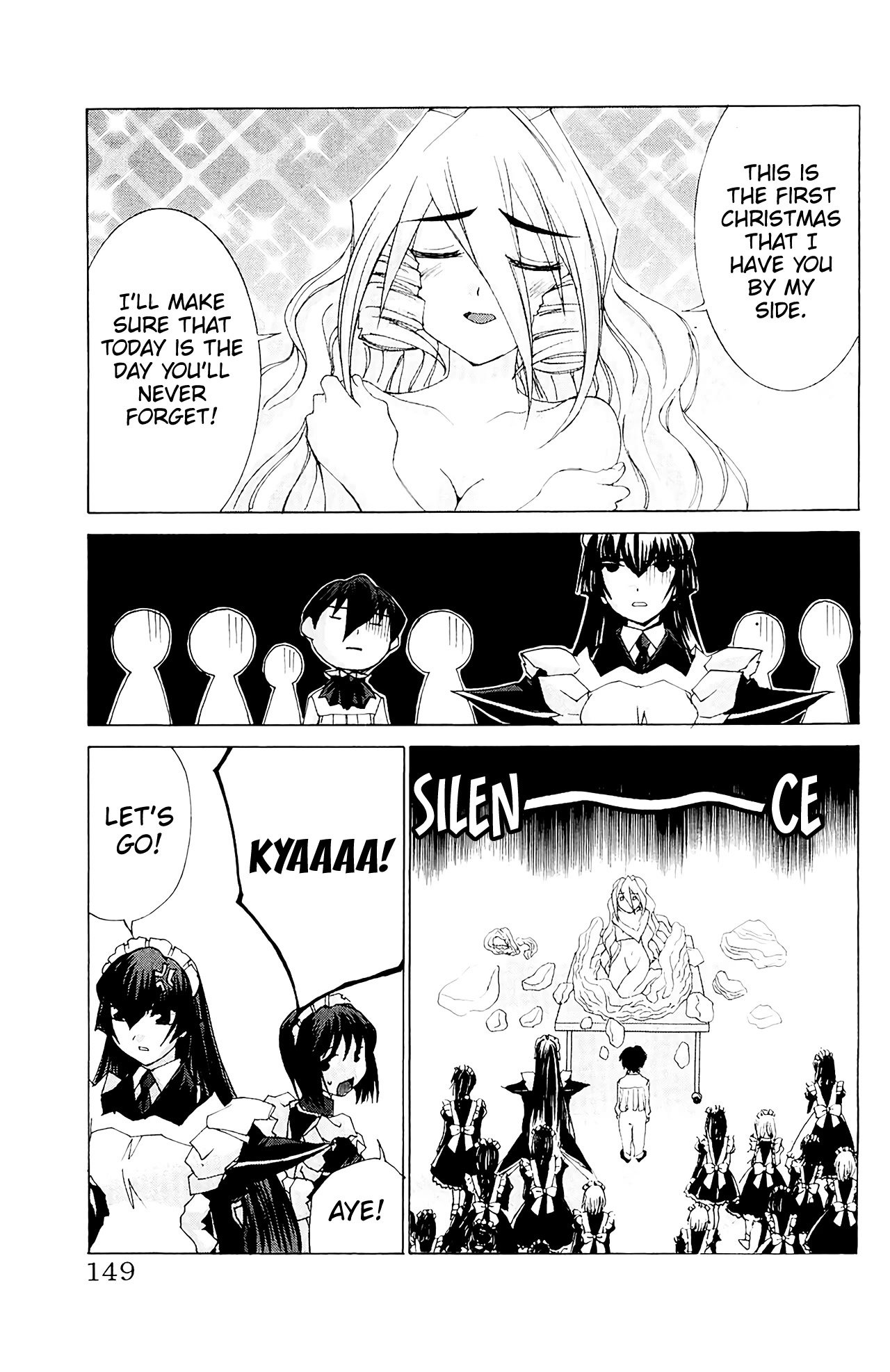 Hanaukyo Maid Tai Chapter 58 page 23 - Chapter 58: Coming at Night