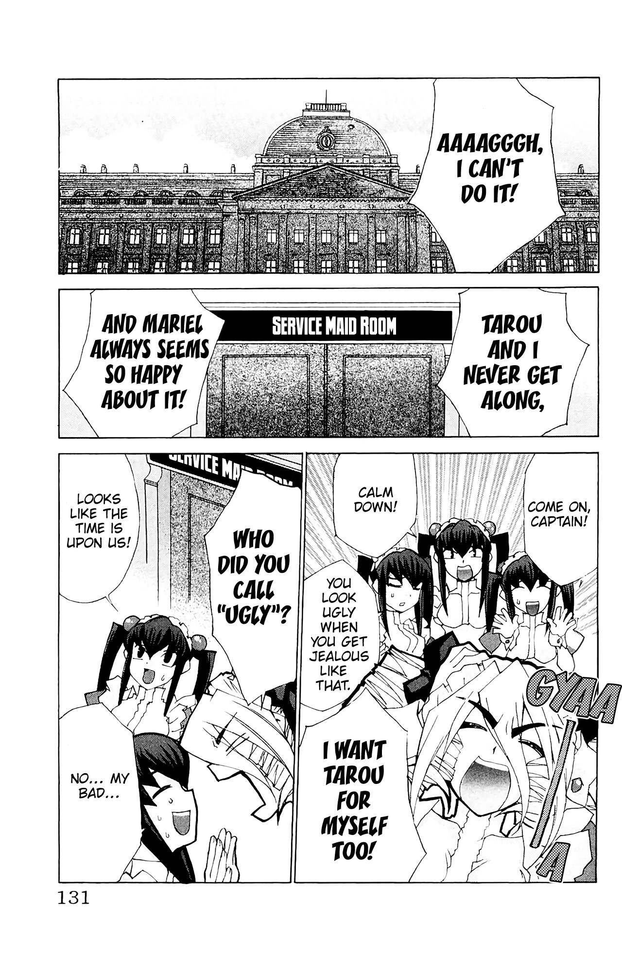 Hanaukyo Maid Tai Chapter 58 page 5 - Chapter 58: Coming at Night