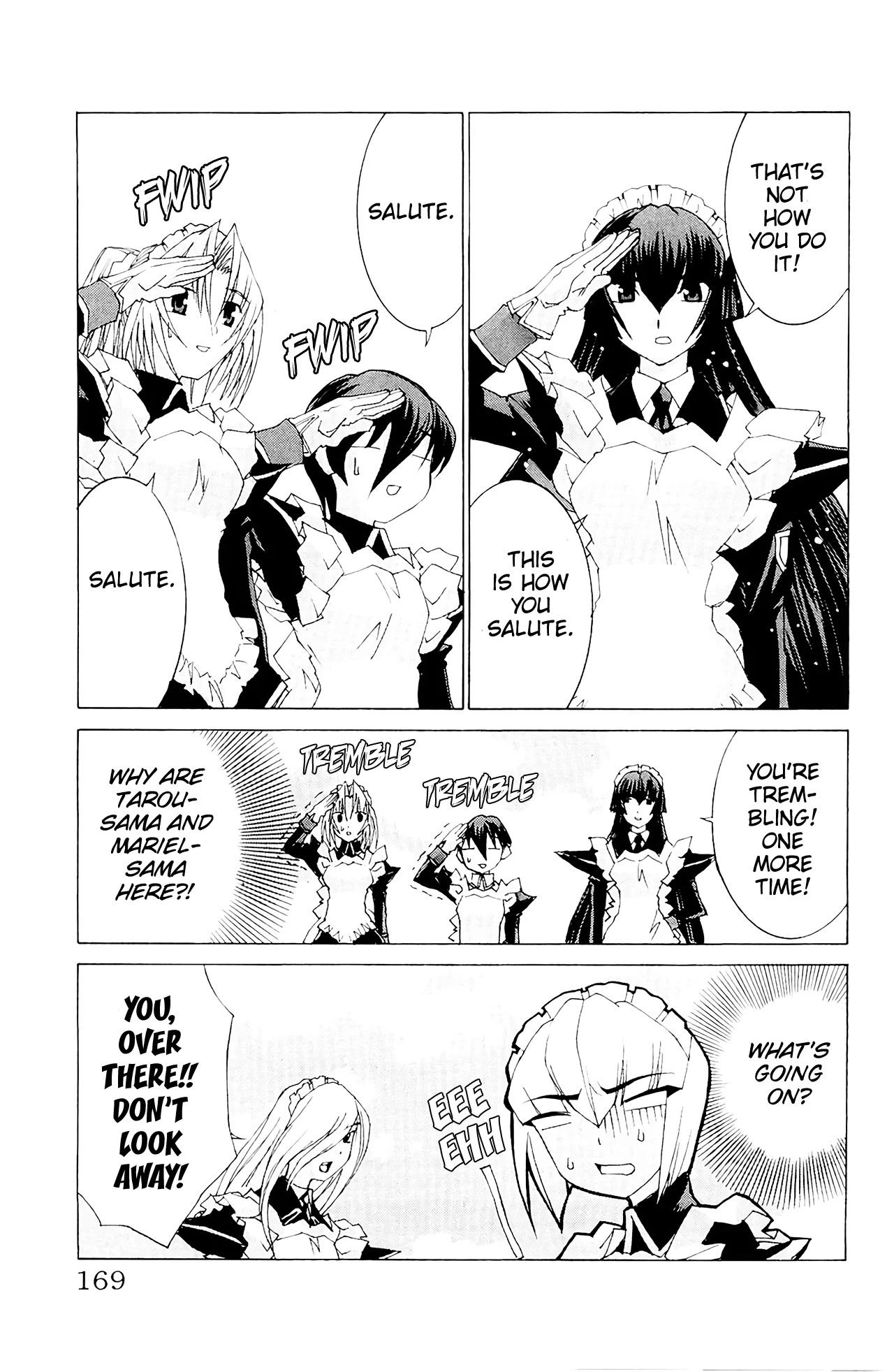 Hanaukyo Maid Tai Chapter 59 page 12 - Chapter 59: Do your best, Yashima!