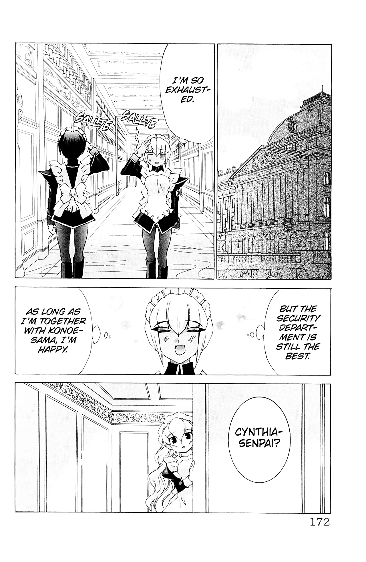 Hanaukyo Maid Tai Chapter 59 page 15 - Chapter 59: Do your best, Yashima!
