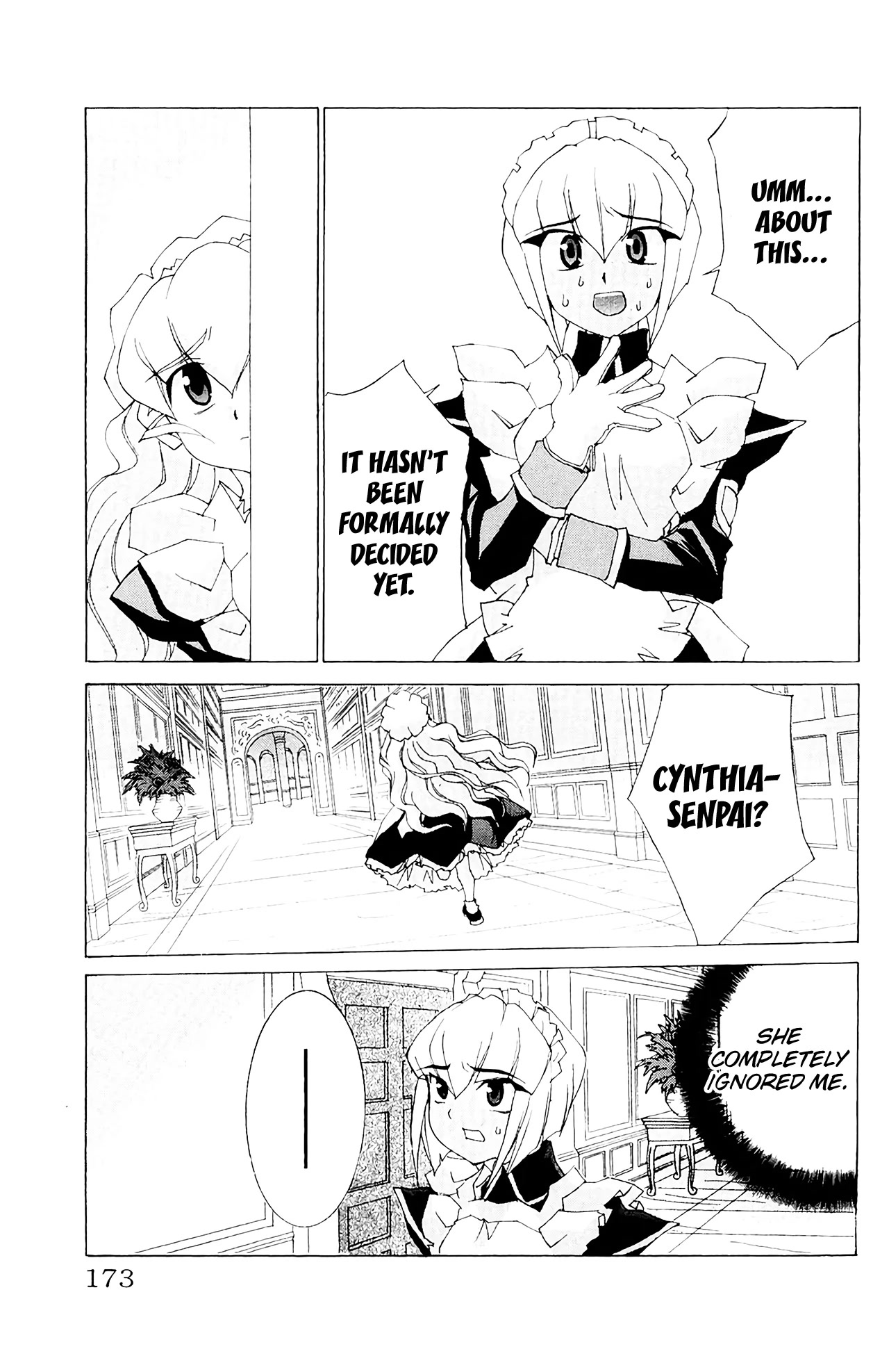 Hanaukyo Maid Tai Chapter 59 page 16 - Chapter 59: Do your best, Yashima!