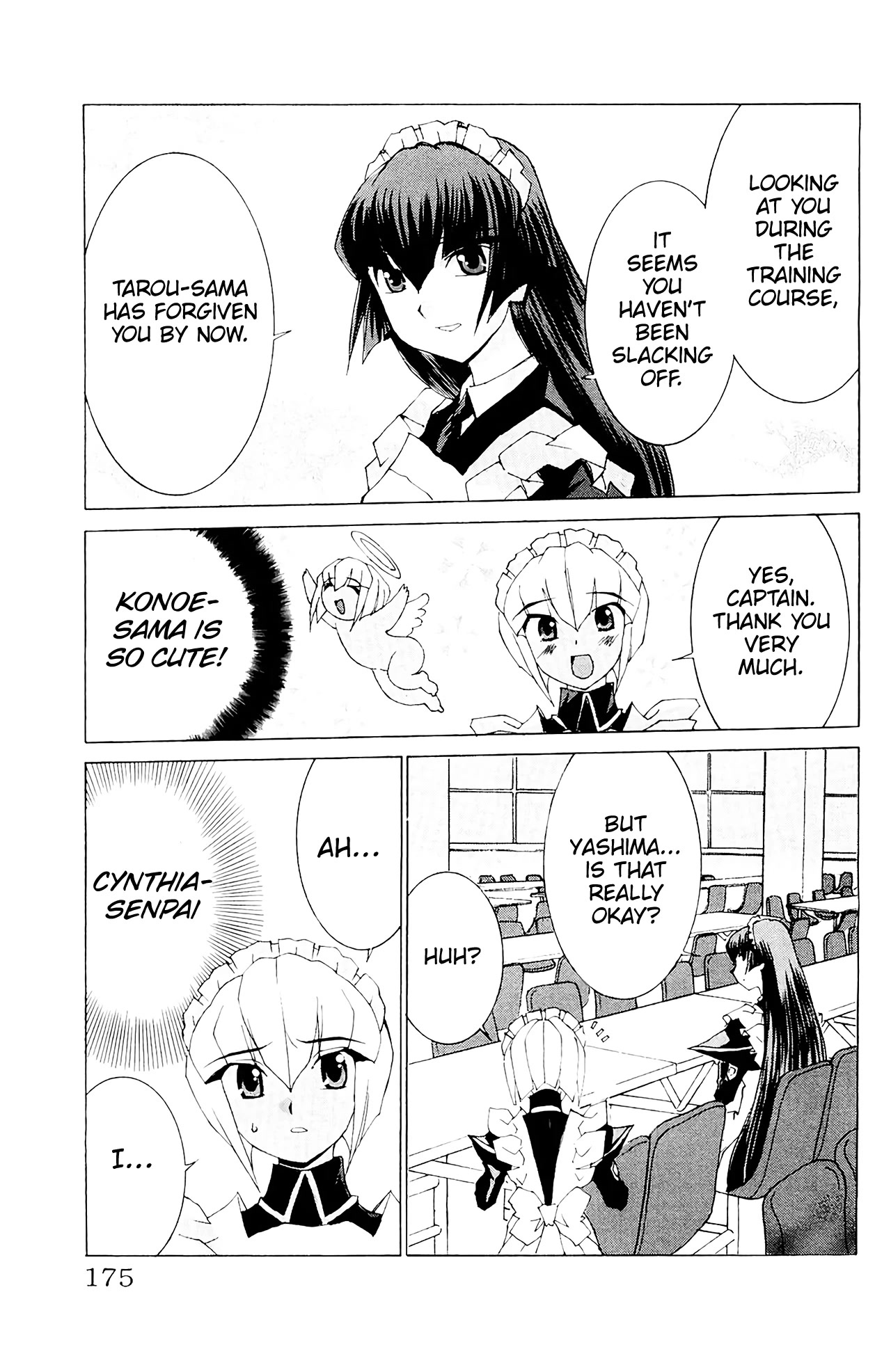 Hanaukyo Maid Tai Chapter 59 page 18 - Chapter 59: Do your best, Yashima!