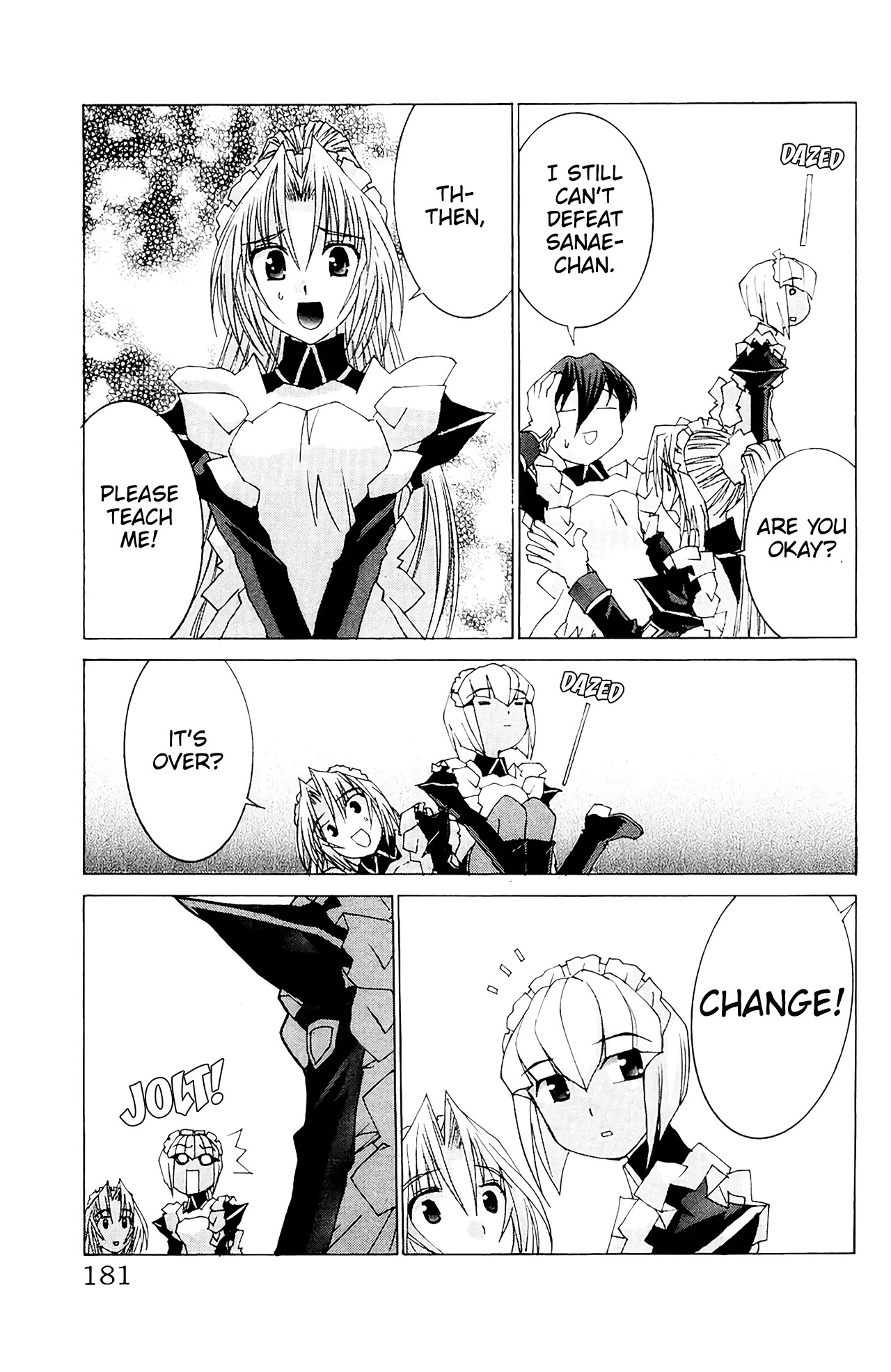 Hanaukyo Maid Tai Chapter 59 page 24 - Chapter 59: Do your best, Yashima!