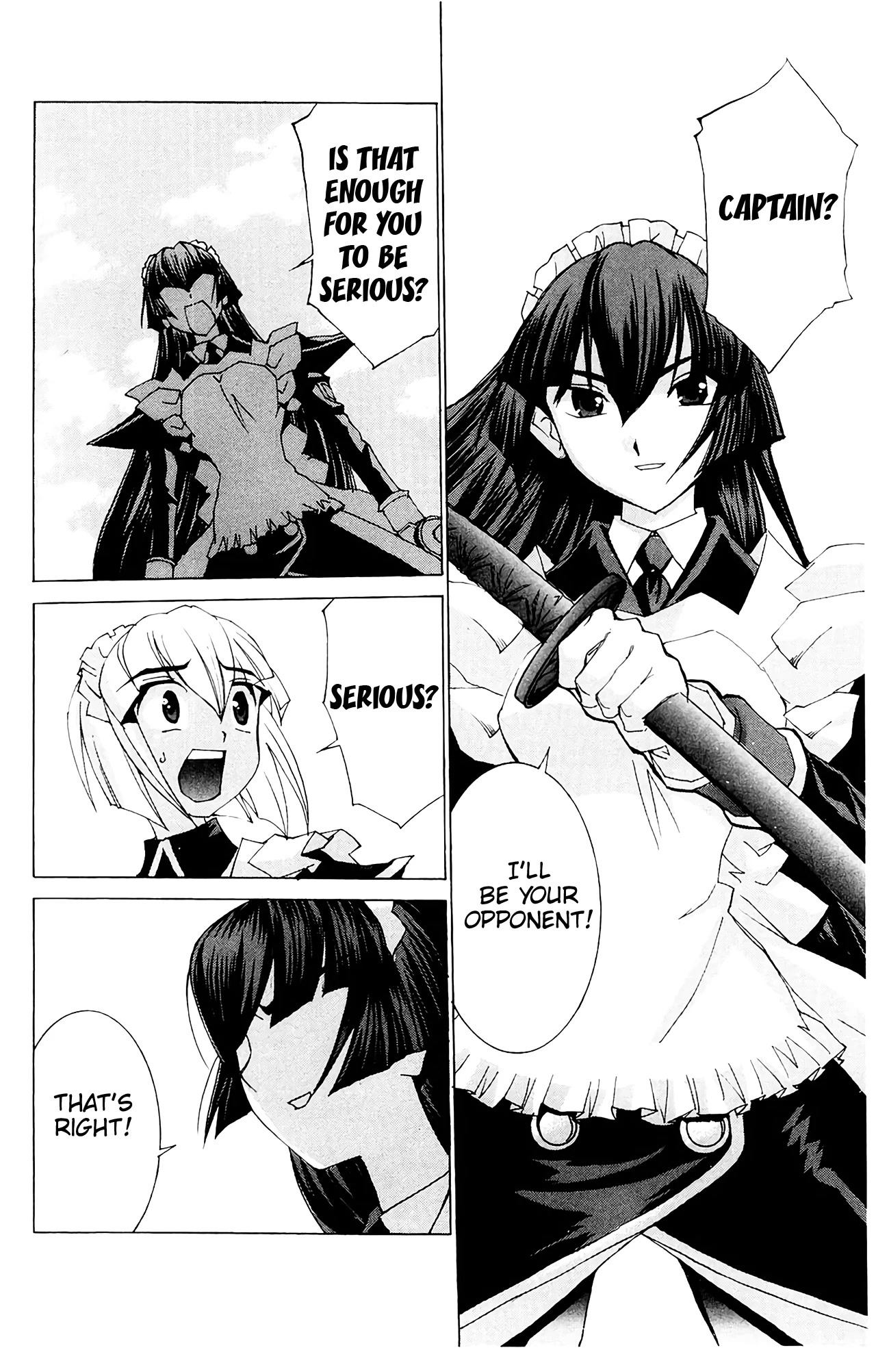 Hanaukyo Maid Tai Chapter 59 page 25 - Chapter 59: Do your best, Yashima!