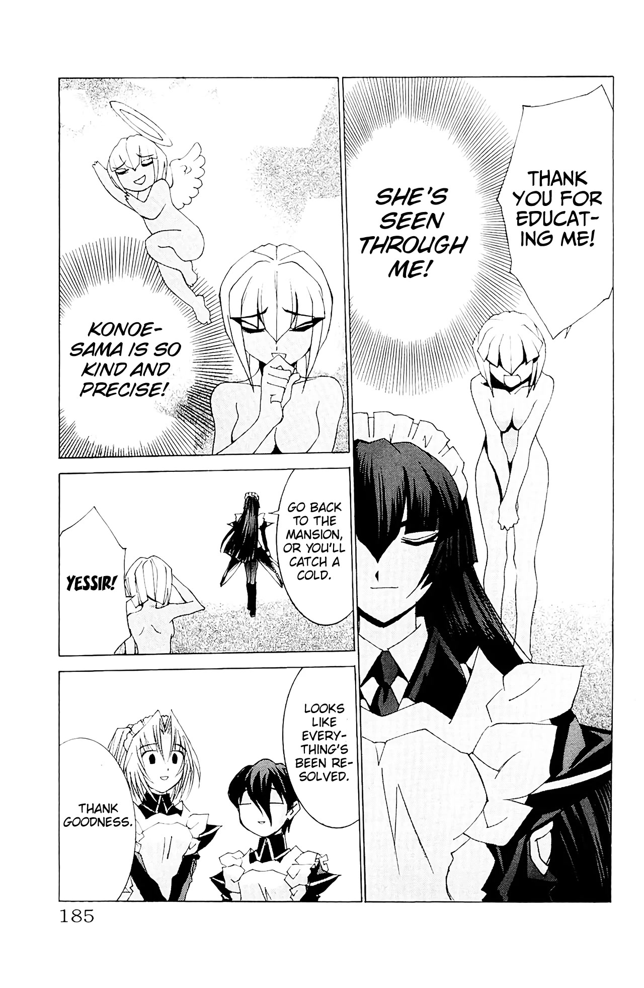 Hanaukyo Maid Tai Chapter 59 page 28 - Chapter 59: Do your best, Yashima!