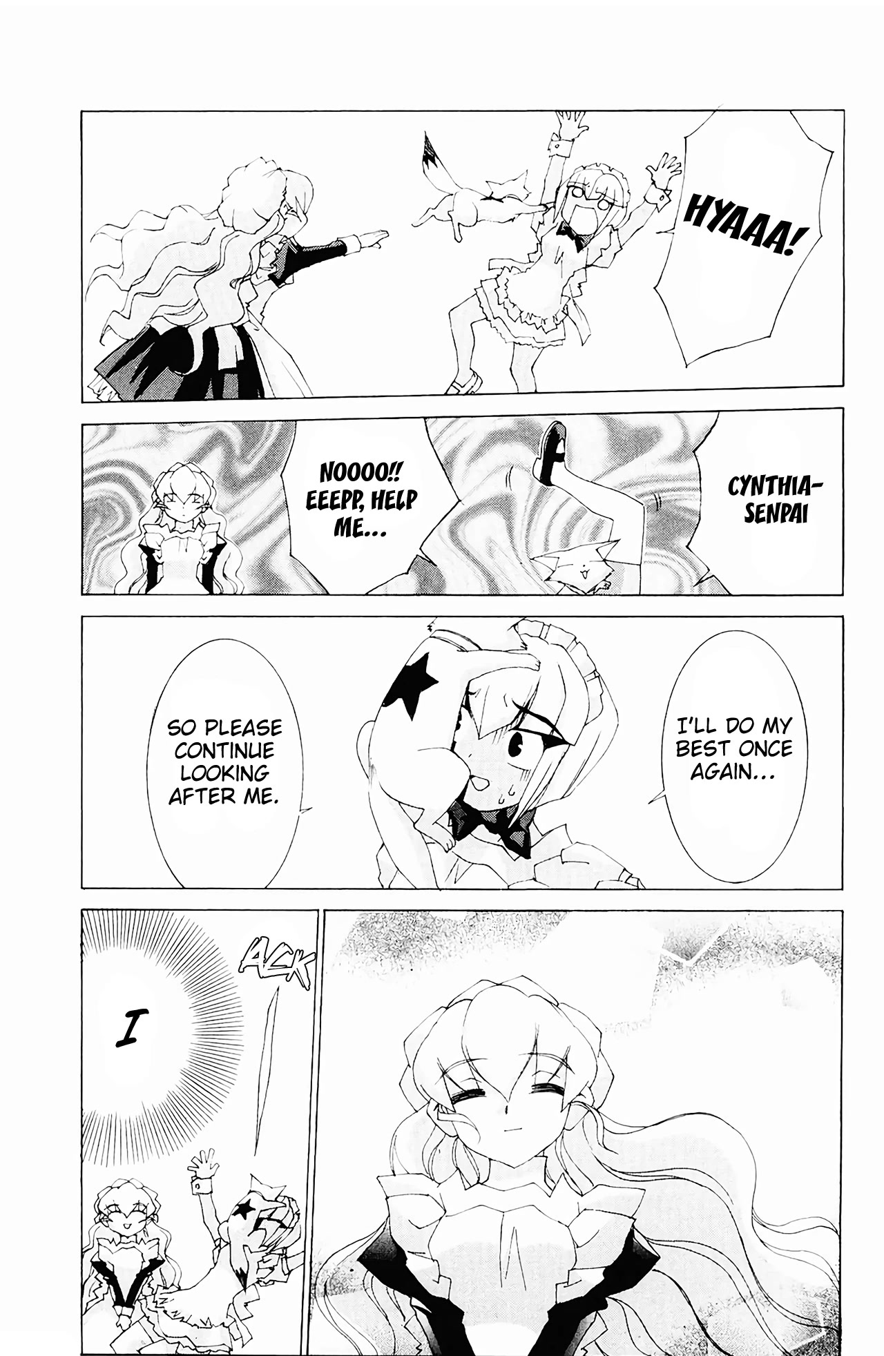Hanaukyo Maid Tai Chapter 59 page 30 - Chapter 59: Do your best, Yashima!