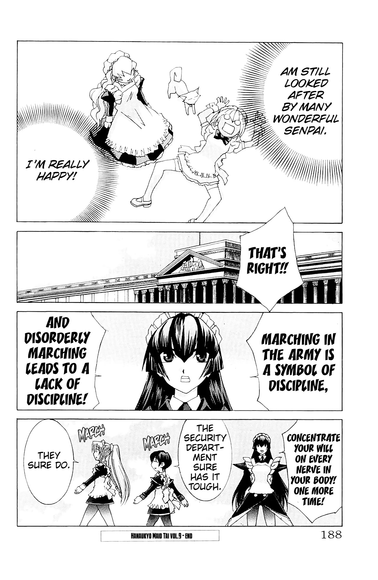 Hanaukyo Maid Tai Chapter 59 page 31 - Chapter 59: Do your best, Yashima!