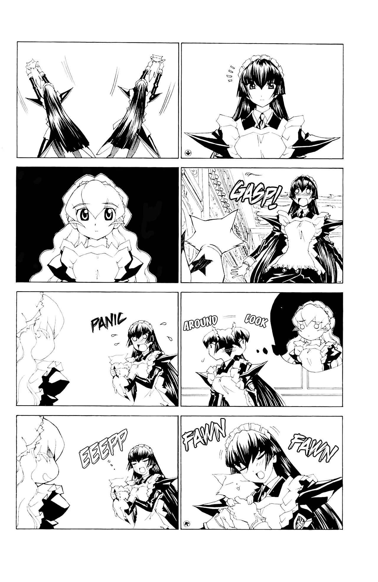 Hanaukyo Maid Tai Chapter 59 page 33 - Chapter 59: Do your best, Yashima!