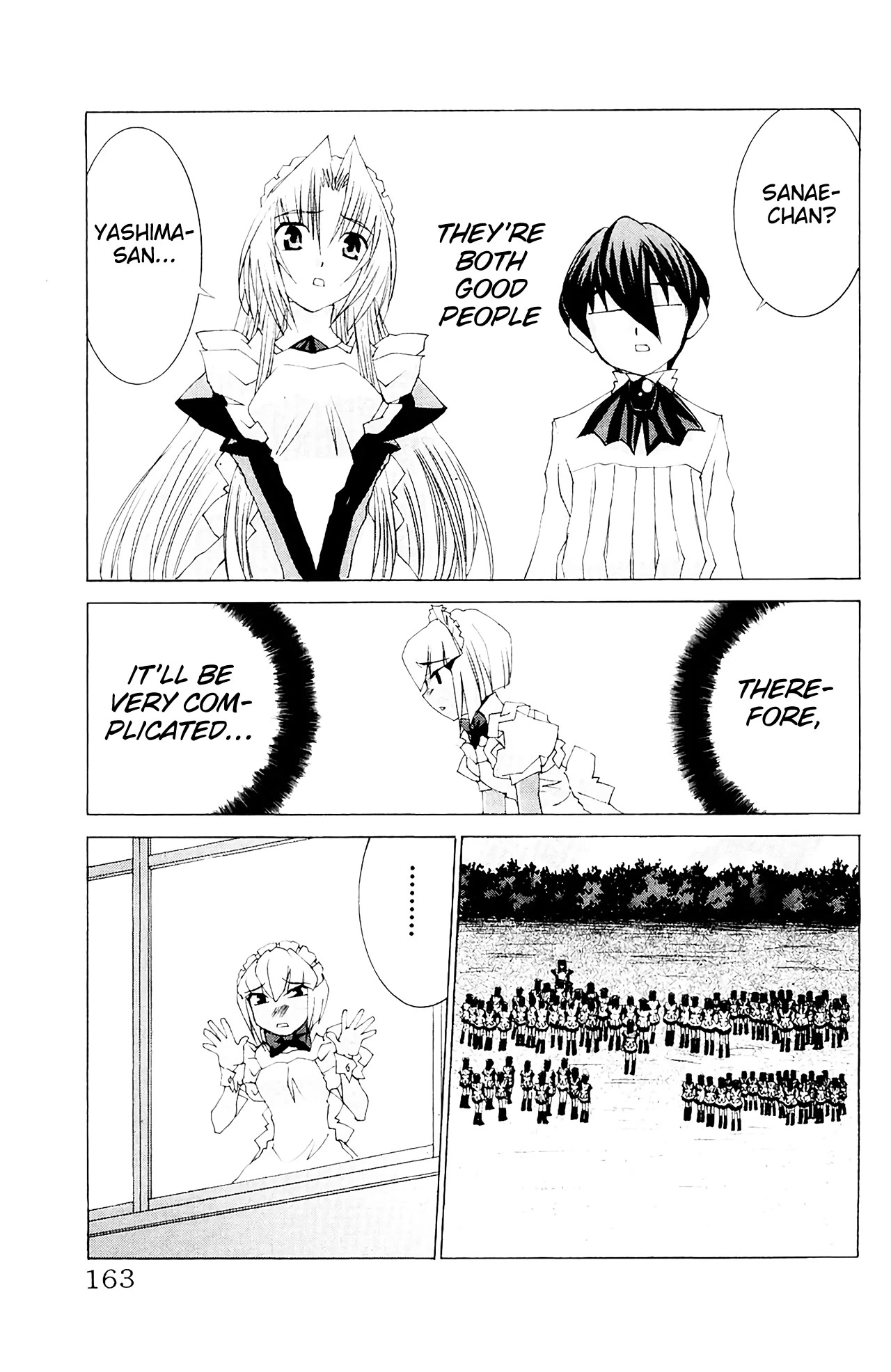Hanaukyo Maid Tai Chapter 59 page 6 - Chapter 59: Do your best, Yashima!