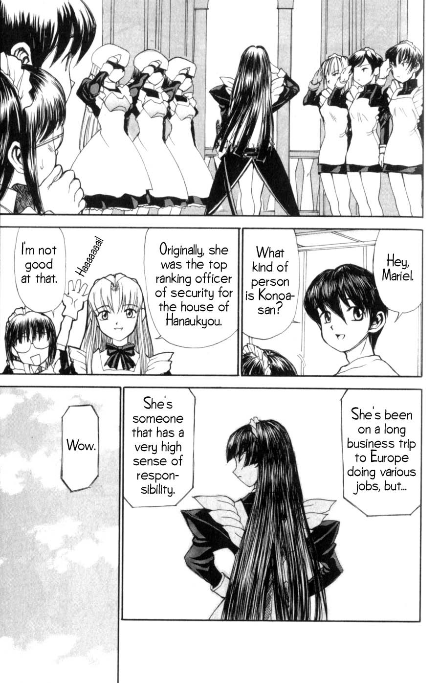 Hanaukyo Maid Tai Chapter 6 page 8 - Chapter 6: A New Face Appears!!